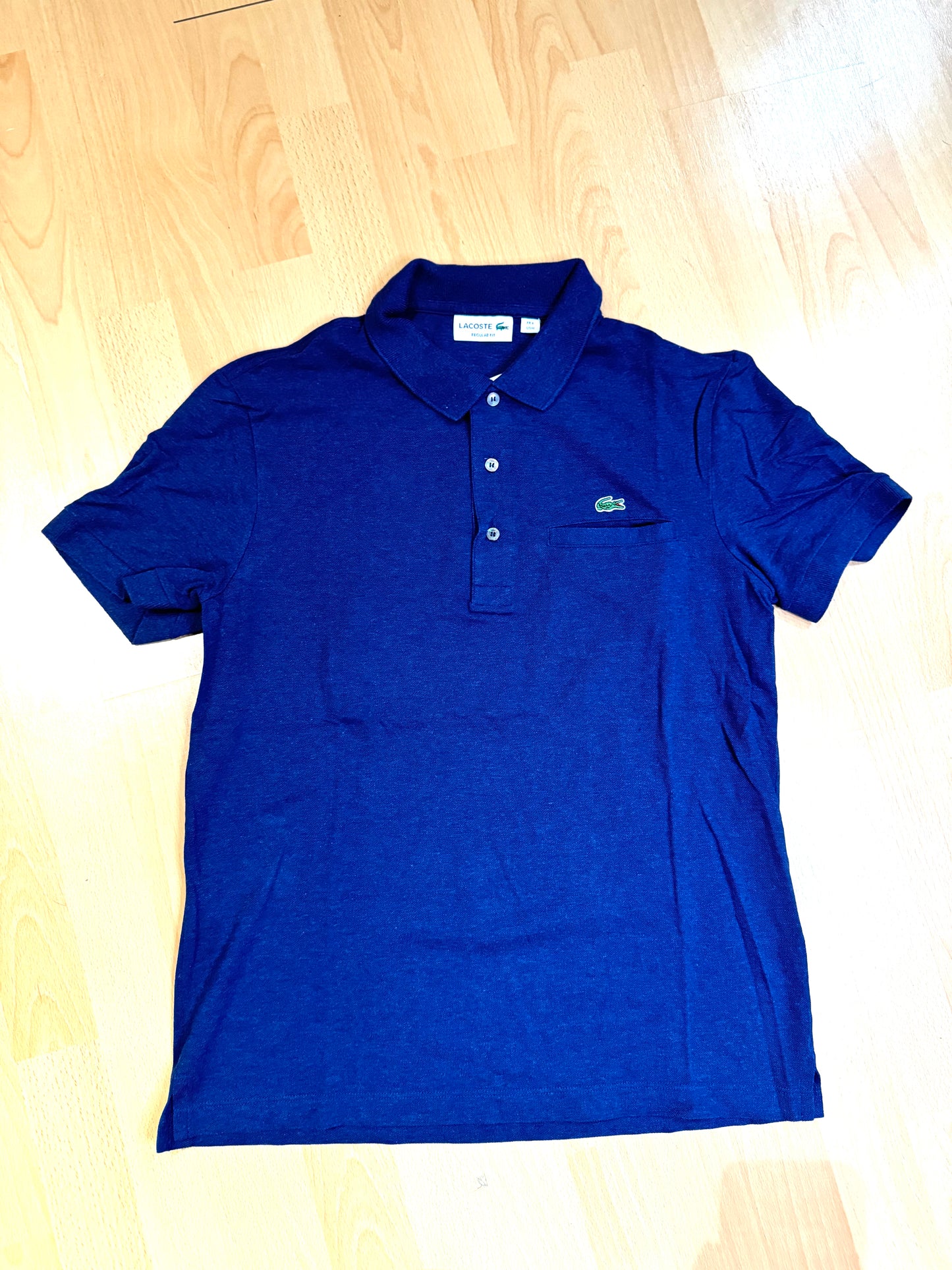 LACOSTE REGULAR FIT "POCKET" POLO SZ: 4 = M