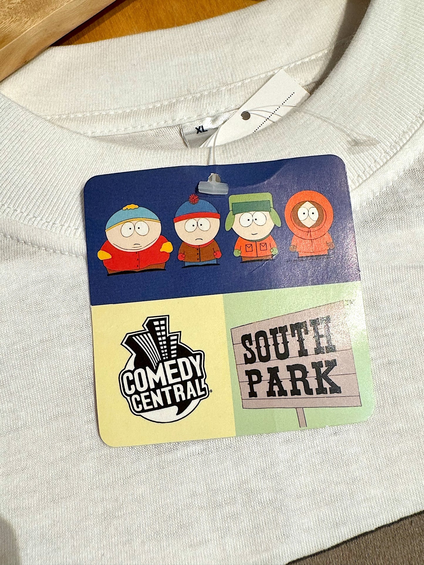 "DS" VINTAGE 2001 SOUTH PARK T-SHIRT SZ: XL / M / S