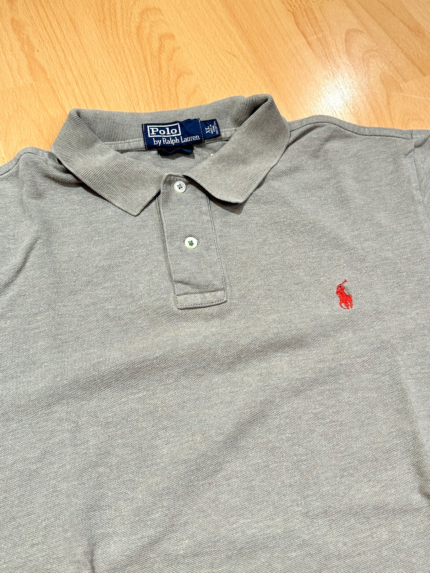 POLO RALPH LAUREN POLO "BEIGE" POLO SZ: XL