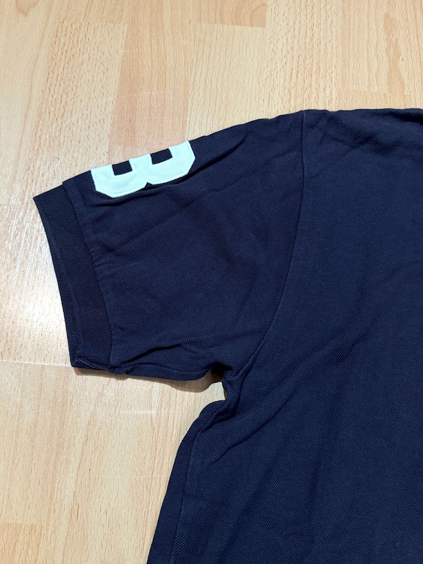 POLO RALPH LAUREN "NAVY" BIG PONY POLO SZ: L