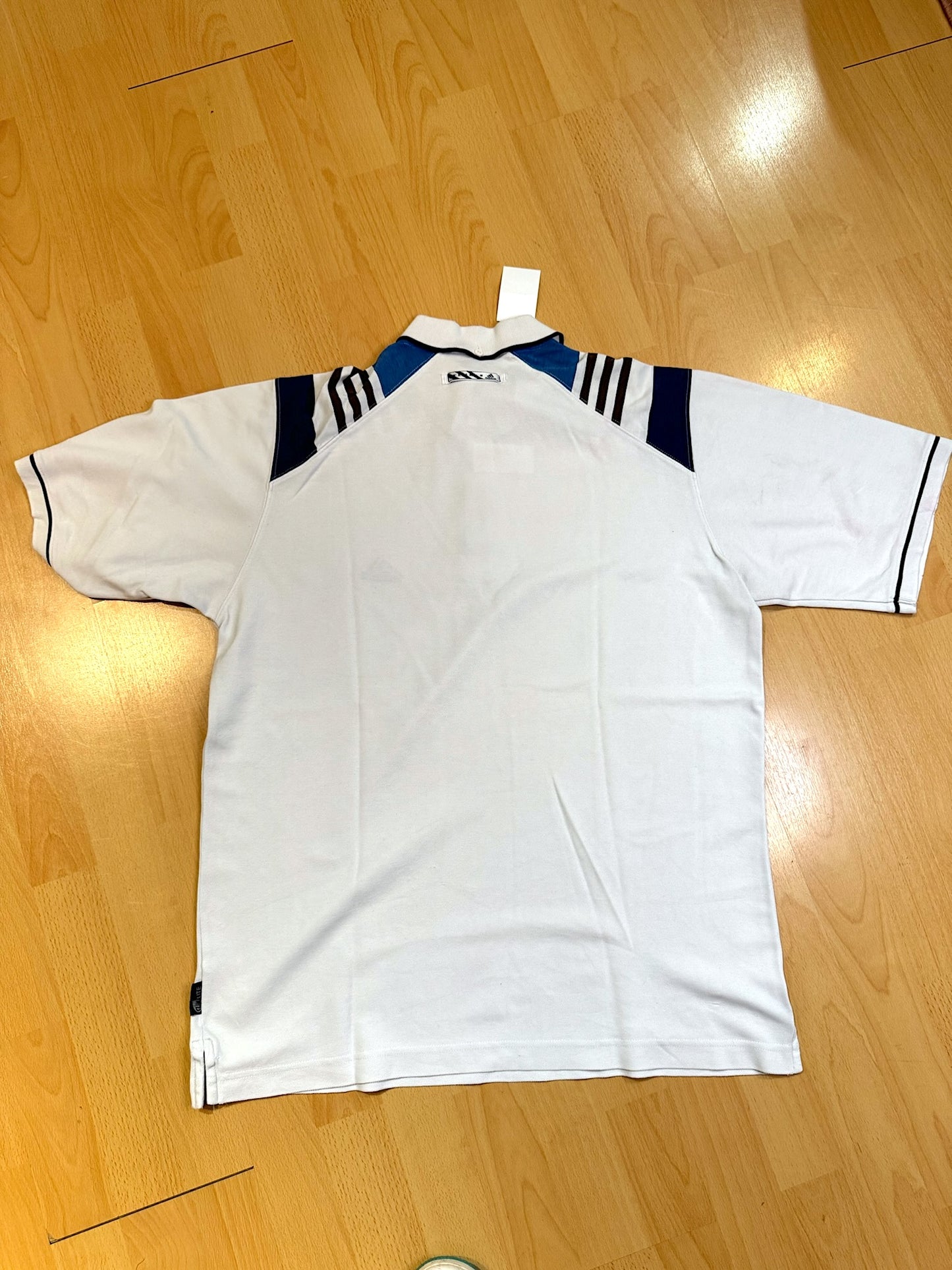 Vintage 00s ADIDAS TENNIS CLIMATE POLO SZ: L