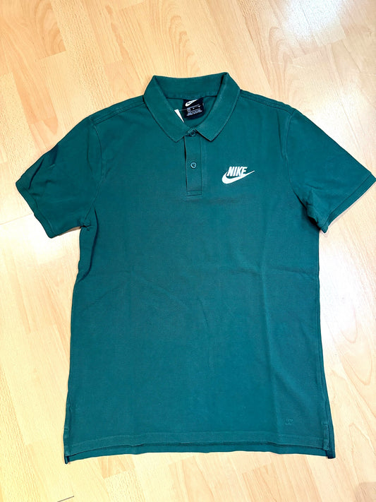Vintage 00s NIKE "GREEN" POLO SZ: M