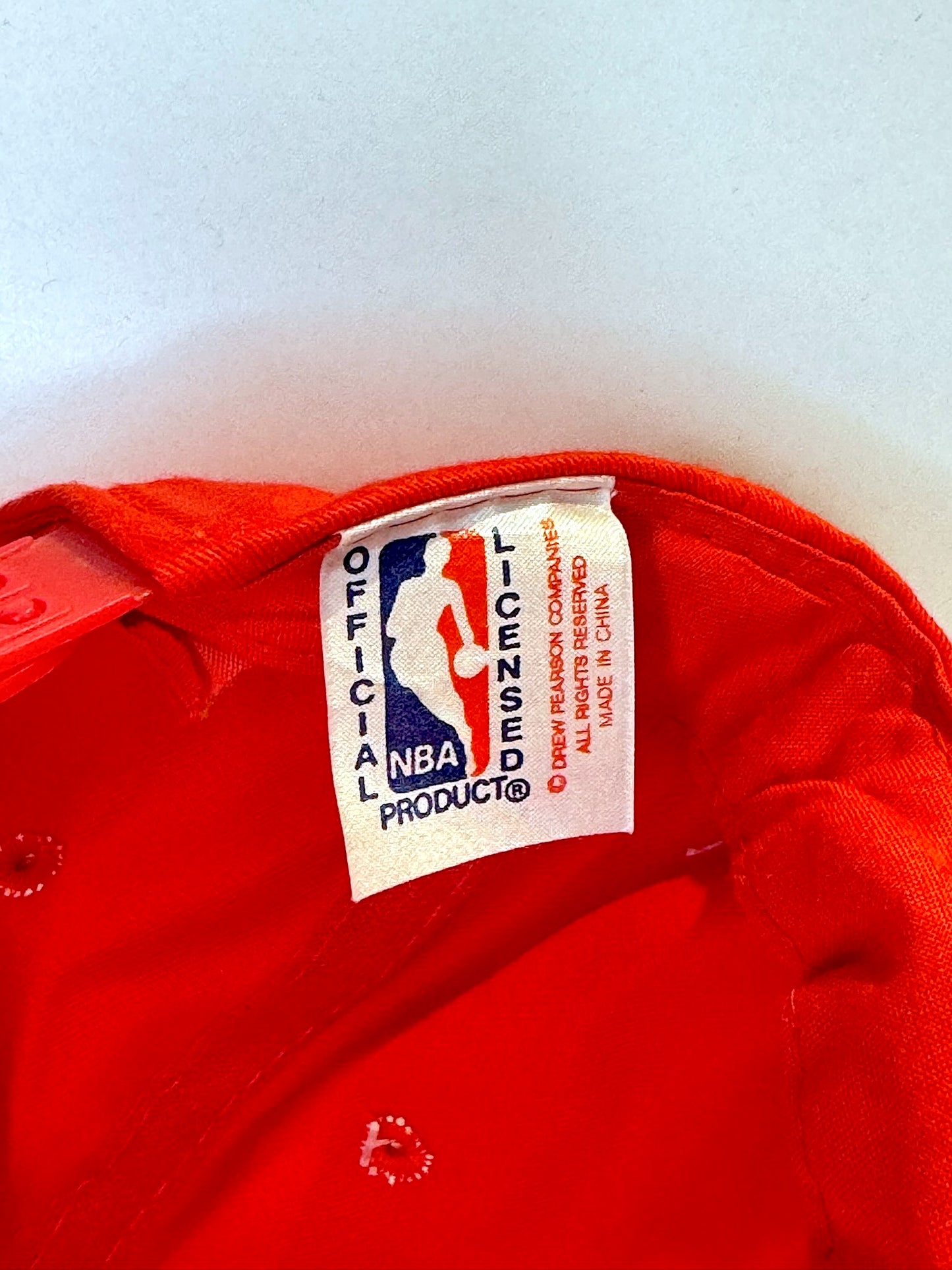 "DS" VINTAGE 90s CHICAGO BULLS DREW PEARSON SNAPBACK CAP HAT