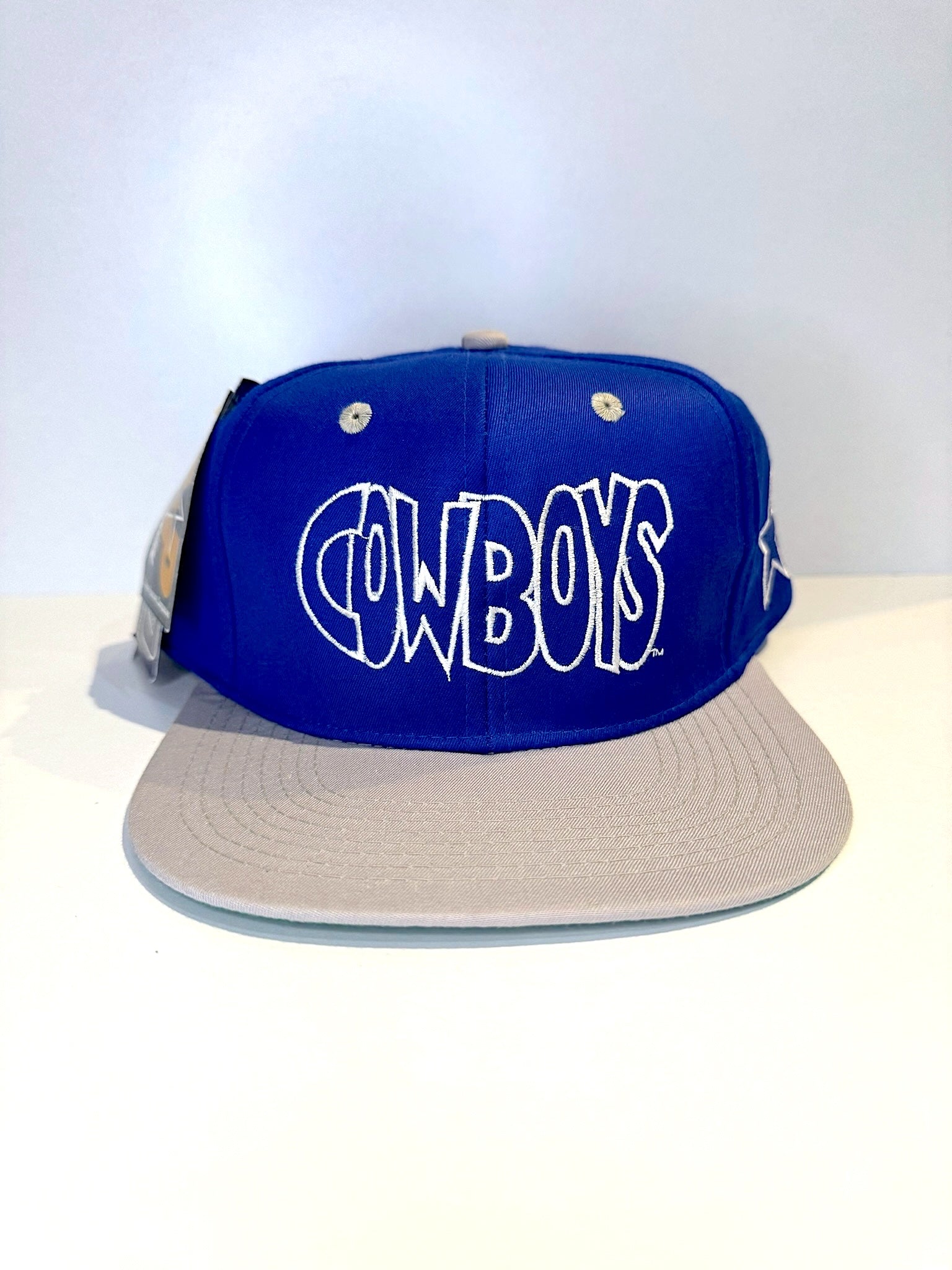 DS VINTAGE 90s DALLAS COWBOYS DREW PEARSON TUNES SCRIPT SNAPBACK C Stay Alive vintage store