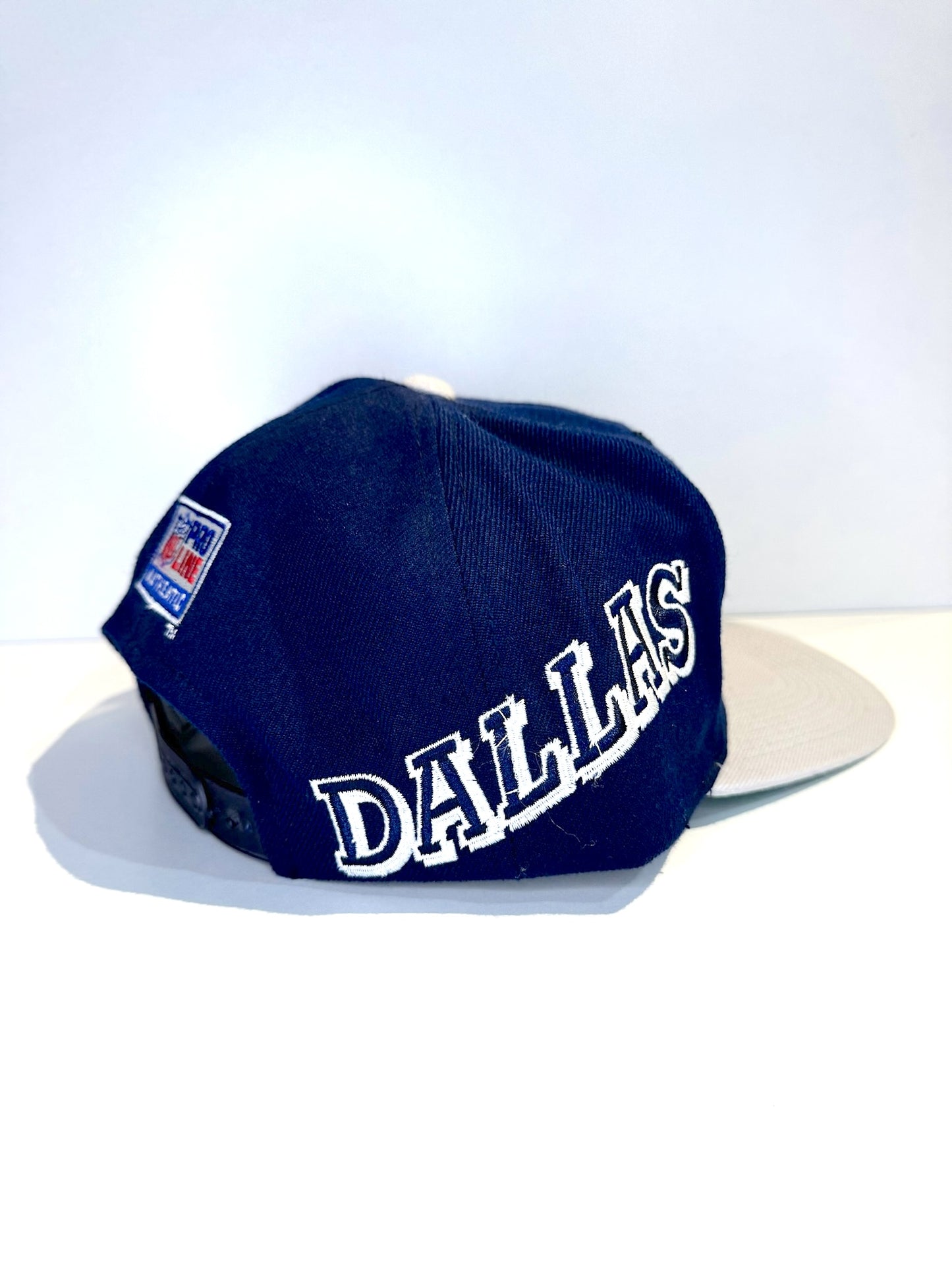 VINTAGE 90s DALLAS COWBOYS SPORTS SPECIALTIES "WOOL" SNAPBACK CAP HAT