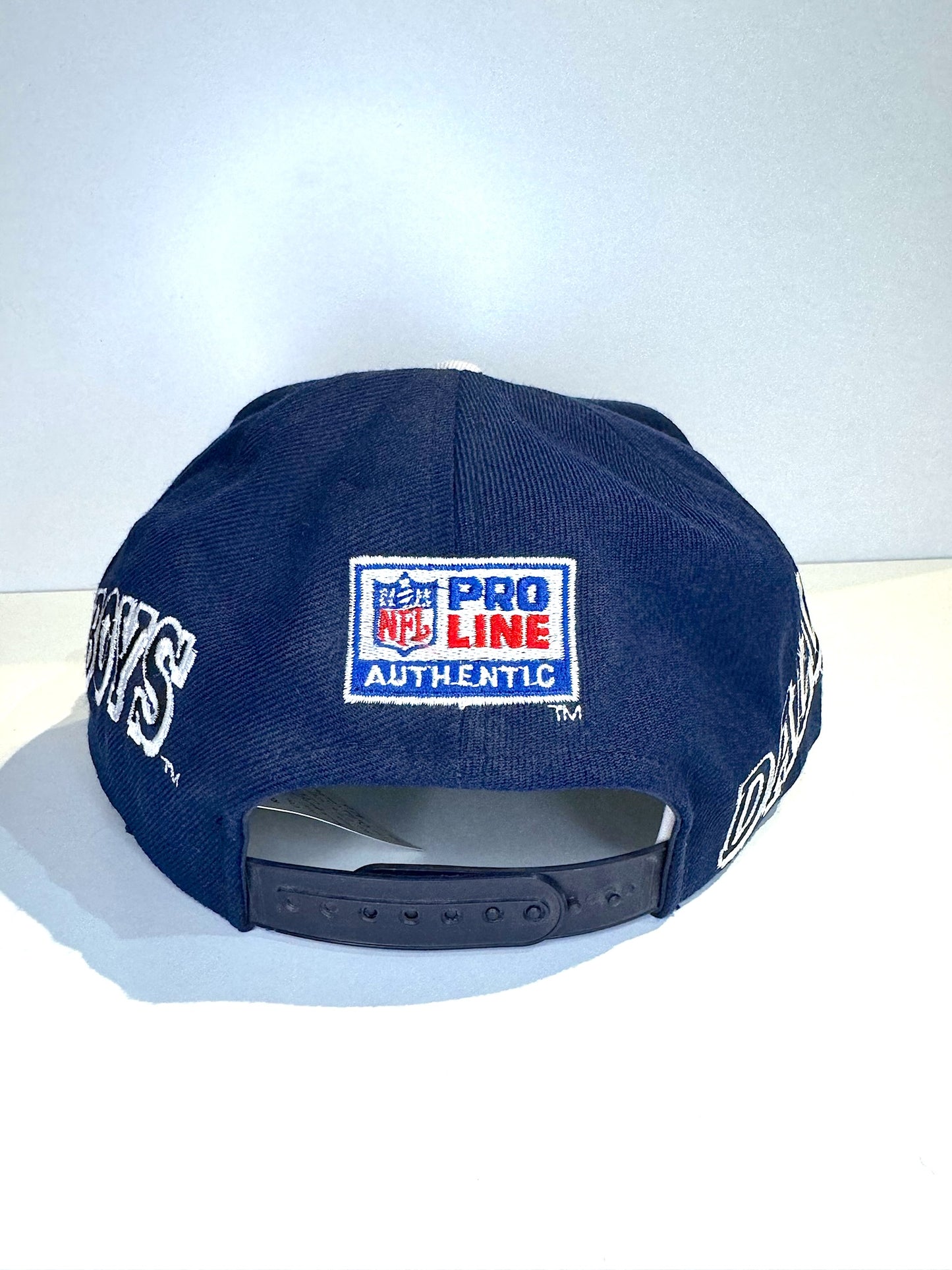 VINTAGE 90s DALLAS COWBOYS SPORTS SPECIALTIES "WOOL" SNAPBACK CAP HAT