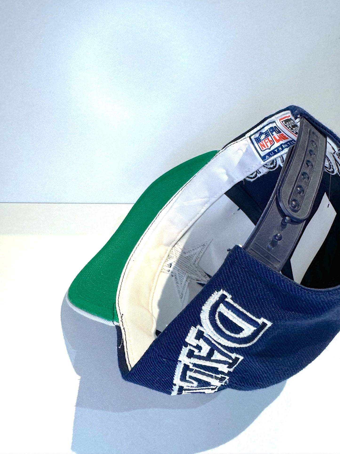 VINTAGE 90s DALLAS COWBOYS SPORTS SPECIALTIES "WOOL" SNAPBACK CAP HAT