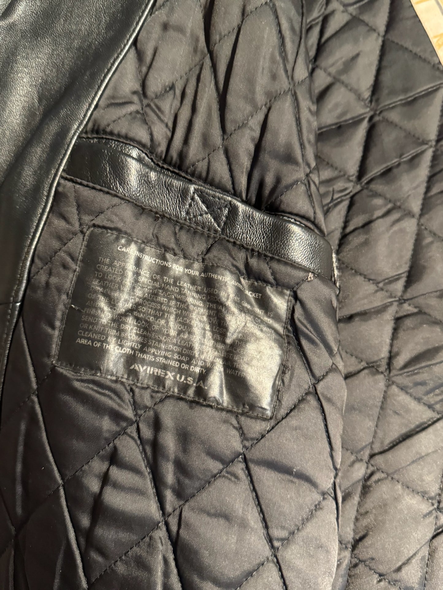 Y2K AVIREX NEW YORK "NAVAL ACADEMY"VARSITY JACKET SZ: XXL