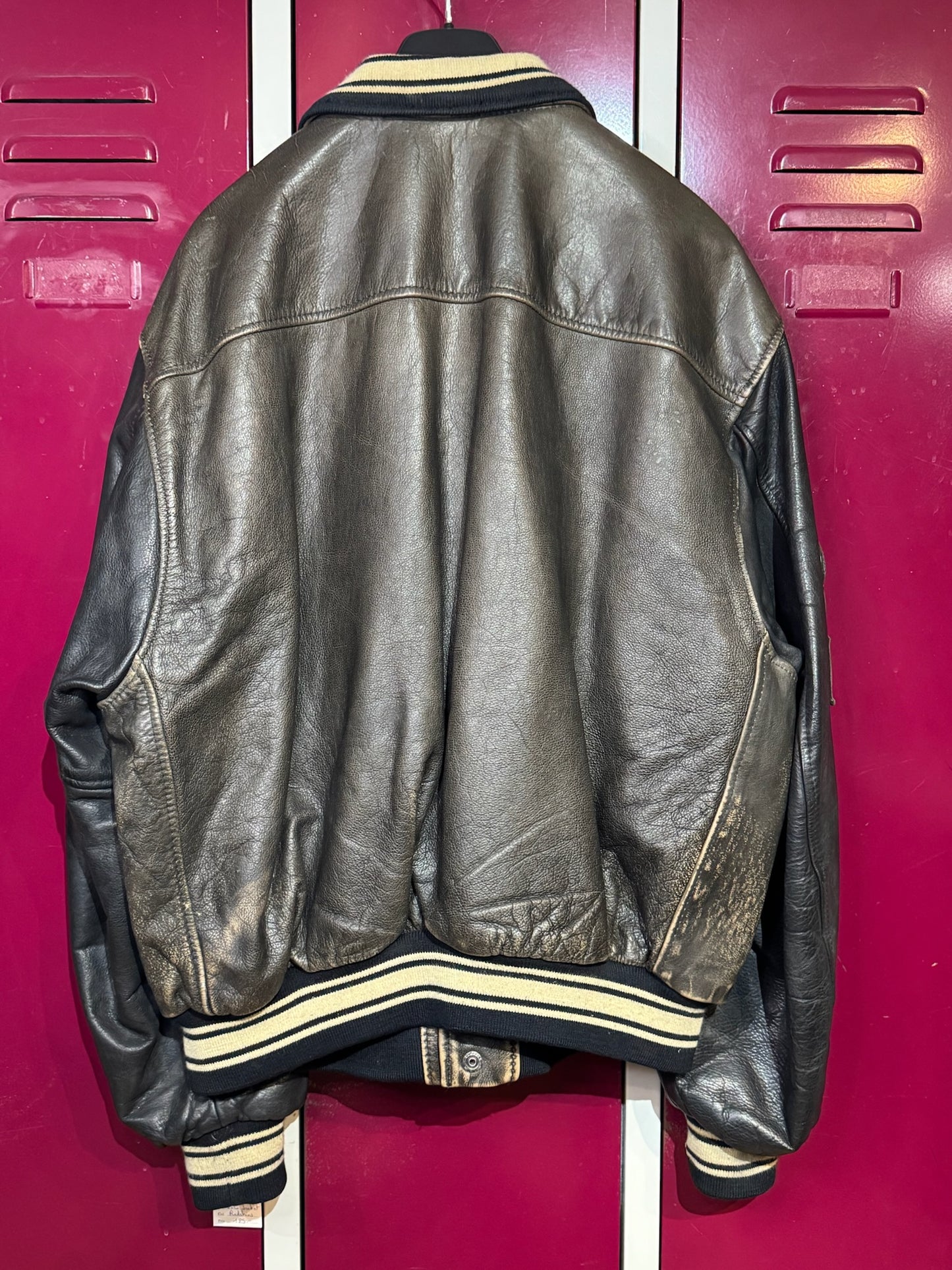 VINTAGE REDSKINS "NATIONAL LEAGUE" VARSITY JACKET SZ: 3XL