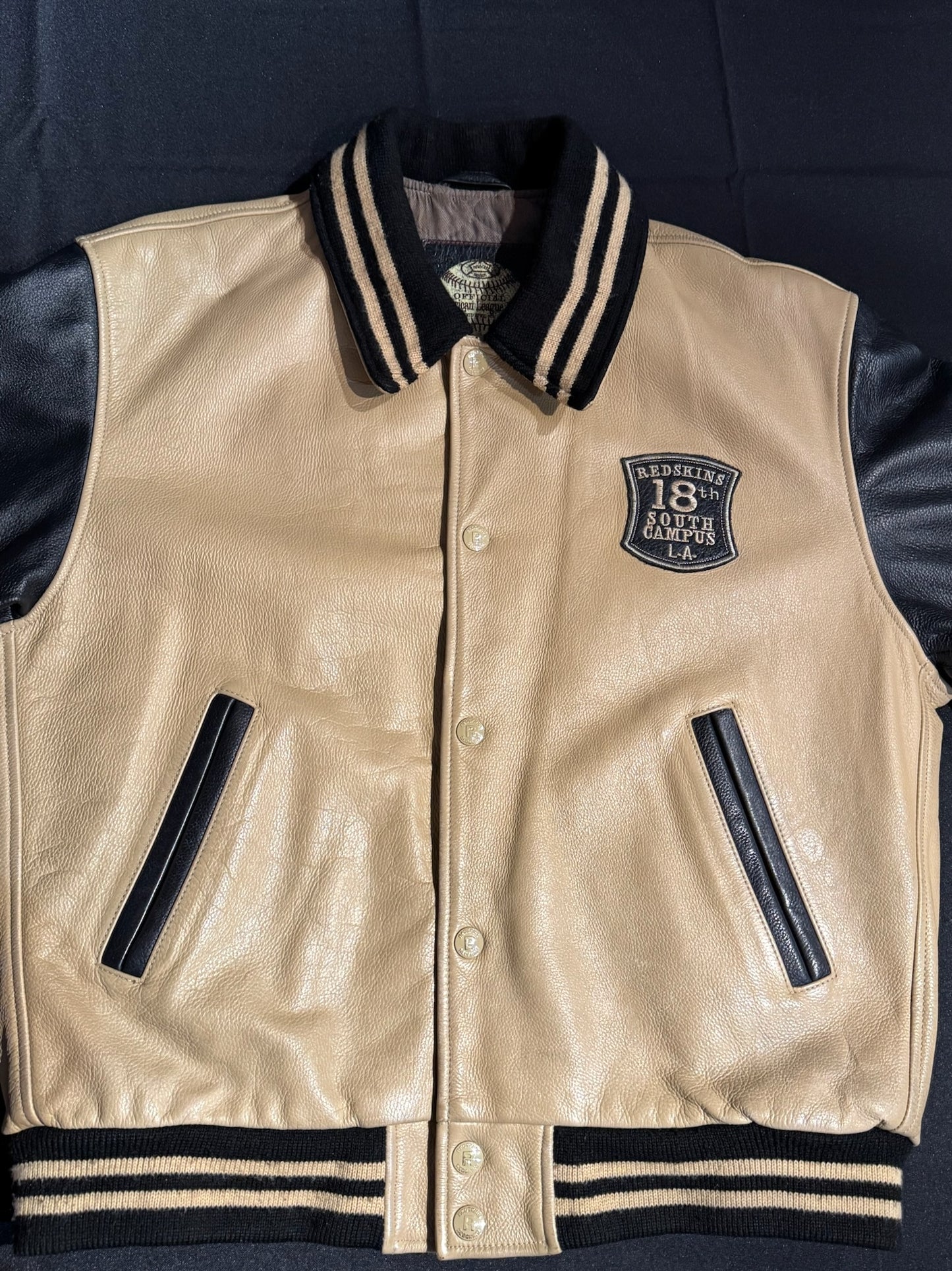 2003 REDSKINS "GARMENT" VARSITY JACKET SZ: M