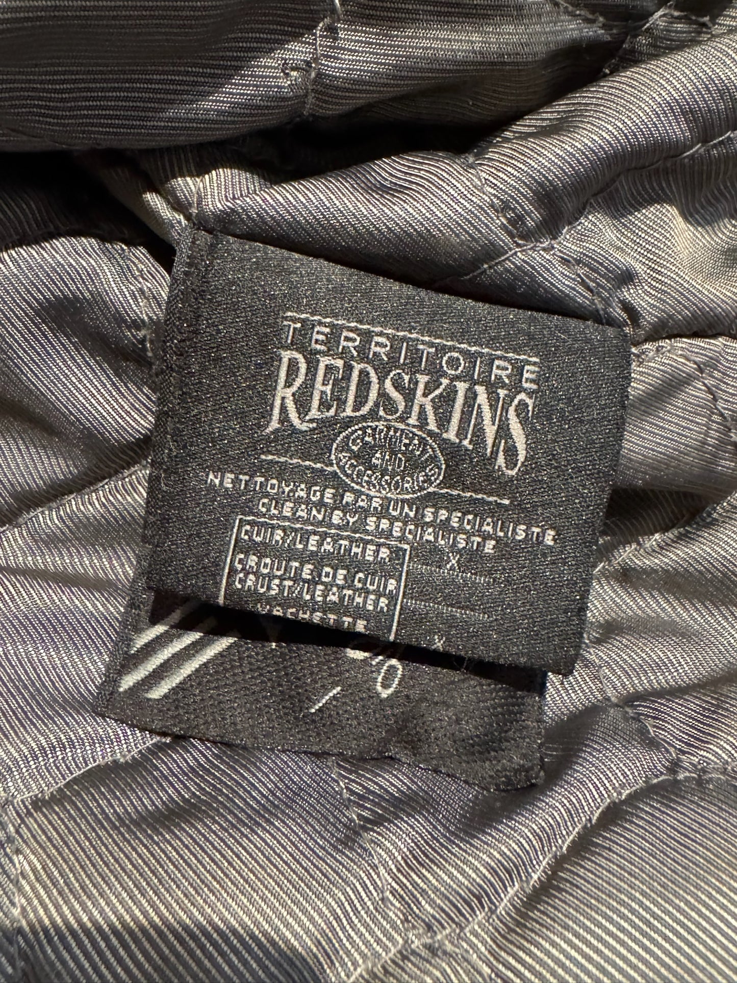 2003 REDSKINS "GARMENT" VARSITY JACKET SZ: M