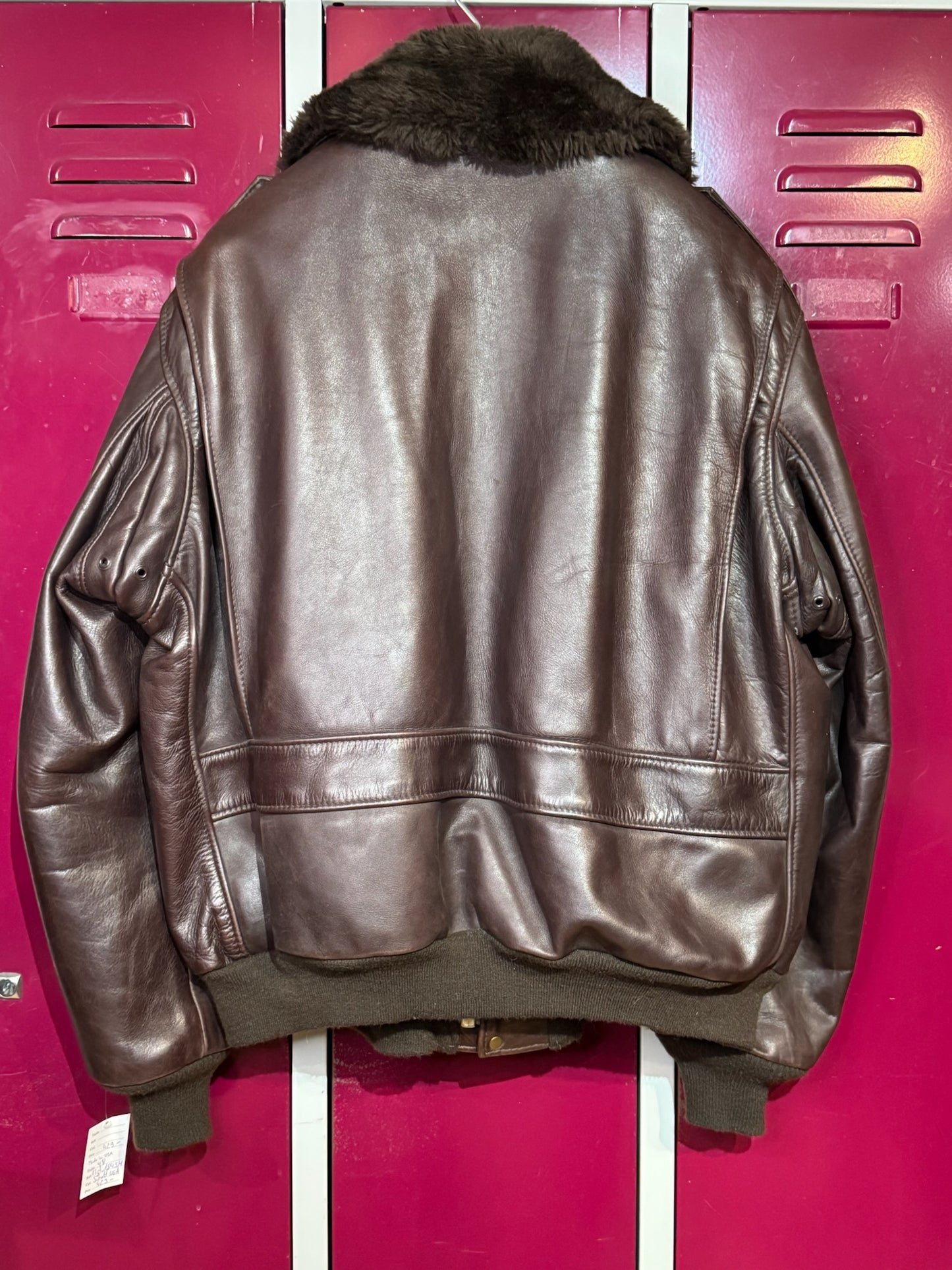 SCHOTT N.Y.C 184SM (MADE IN USA) FLIGHT JACKET SZ: 48