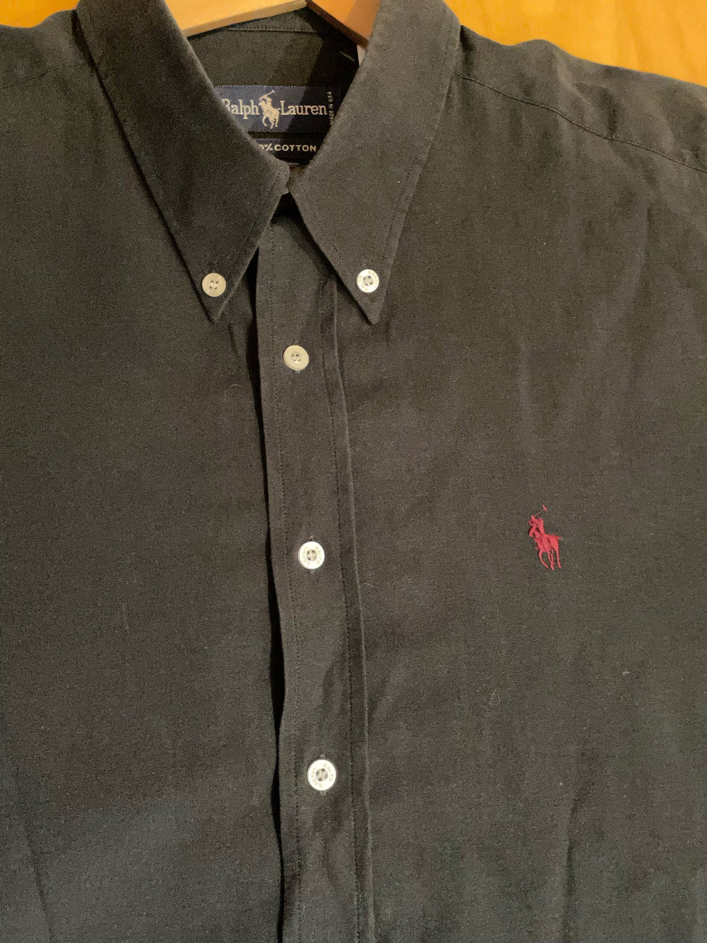 VINTAGE RALPH LAUREN MADE IN USA SHIRT SZ: XL