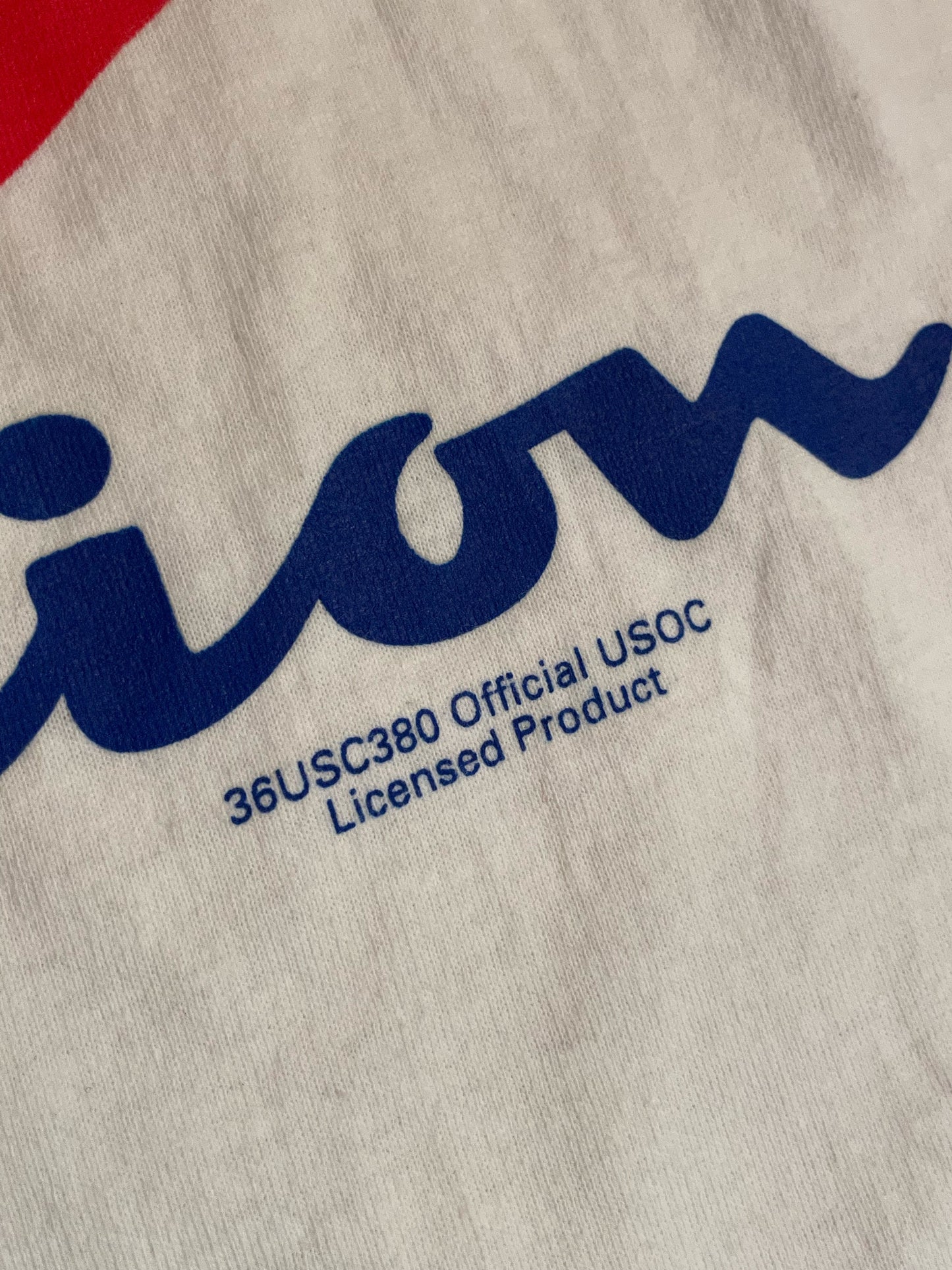 VINTAGE 90s CHAMPION OLYMPIC GAMES ATLANTA 1996 USA TEAM T-SHIRT SZ: XL
