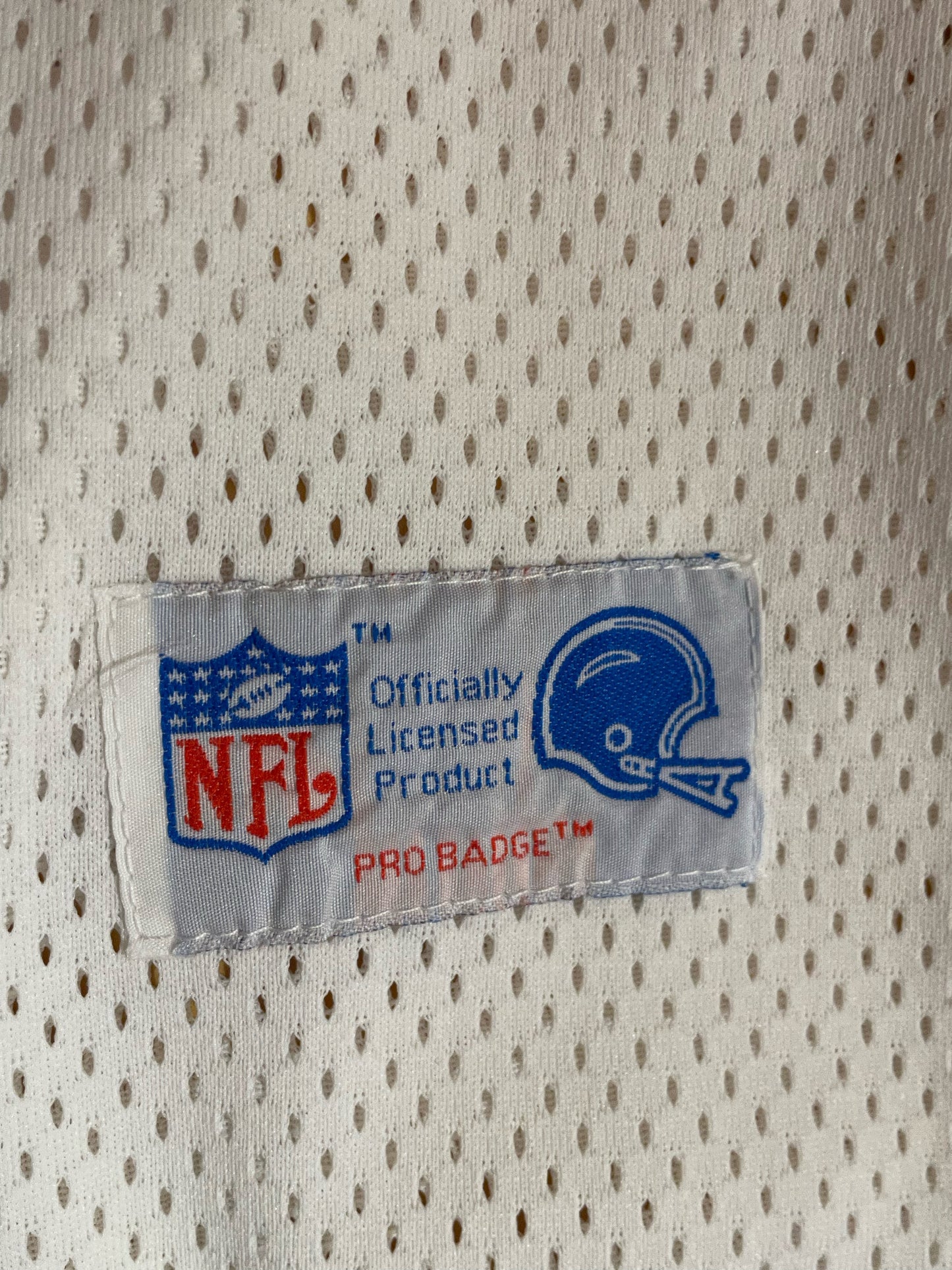 "DS" VINTAGE 90s PRO ONE WASHINGTON REDSKINS "28" NFL JERSEY  SZ: L