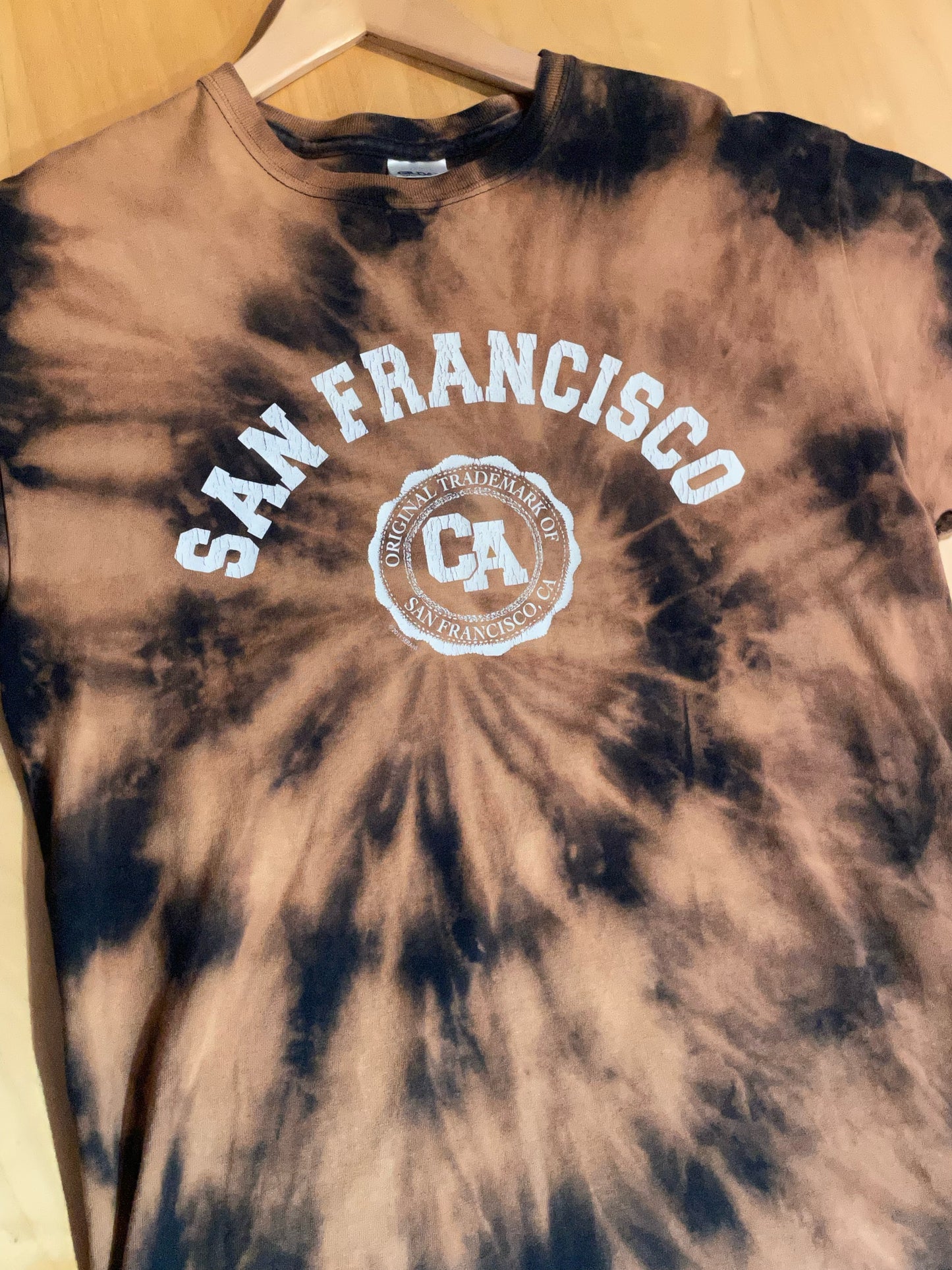 SAN FRANCISCO TIE DYE T-SHIRT SZ: M
