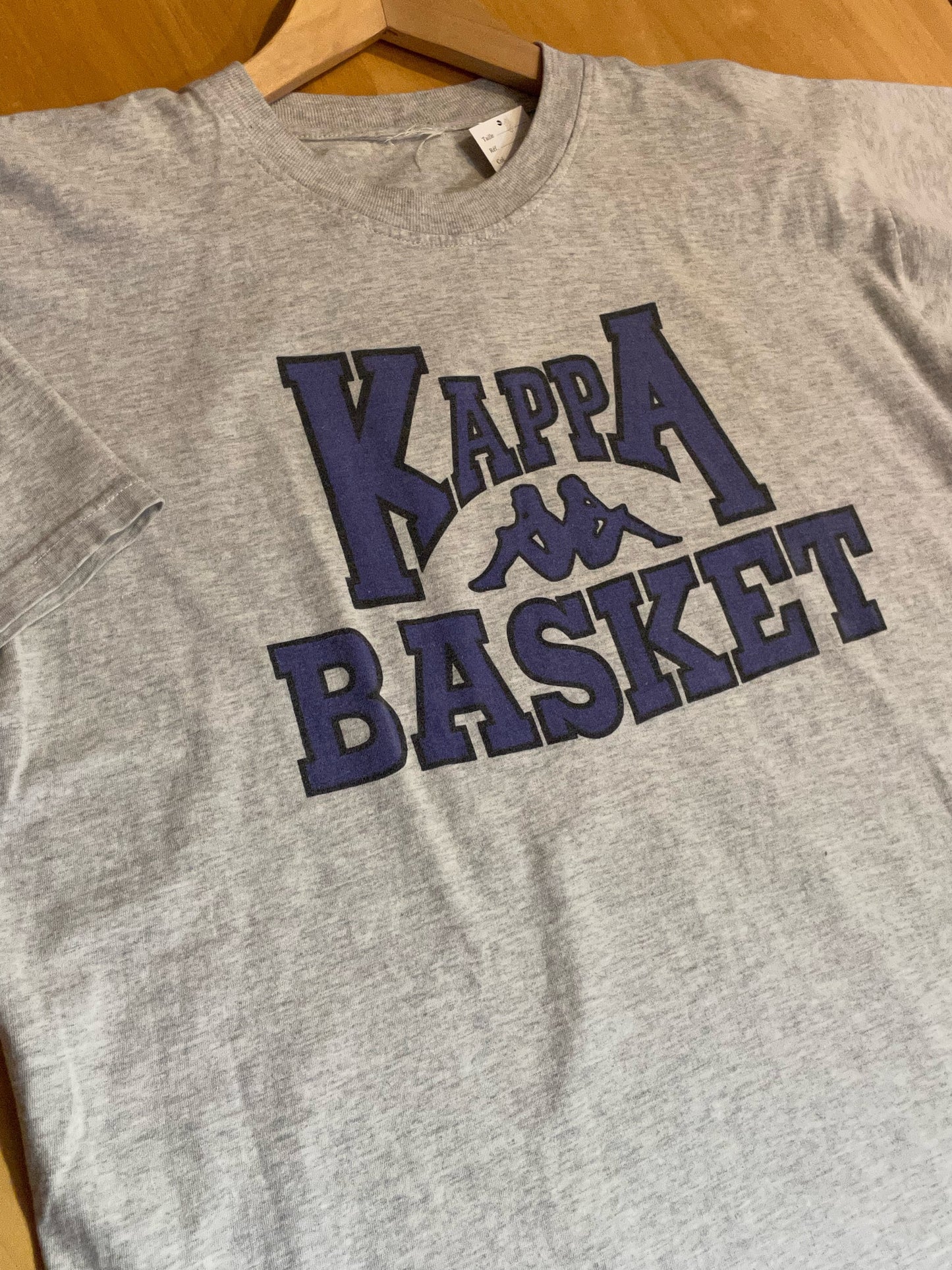 VINTAGE 90s KAPPA BASKETBALL T-SHIRT SZ: M