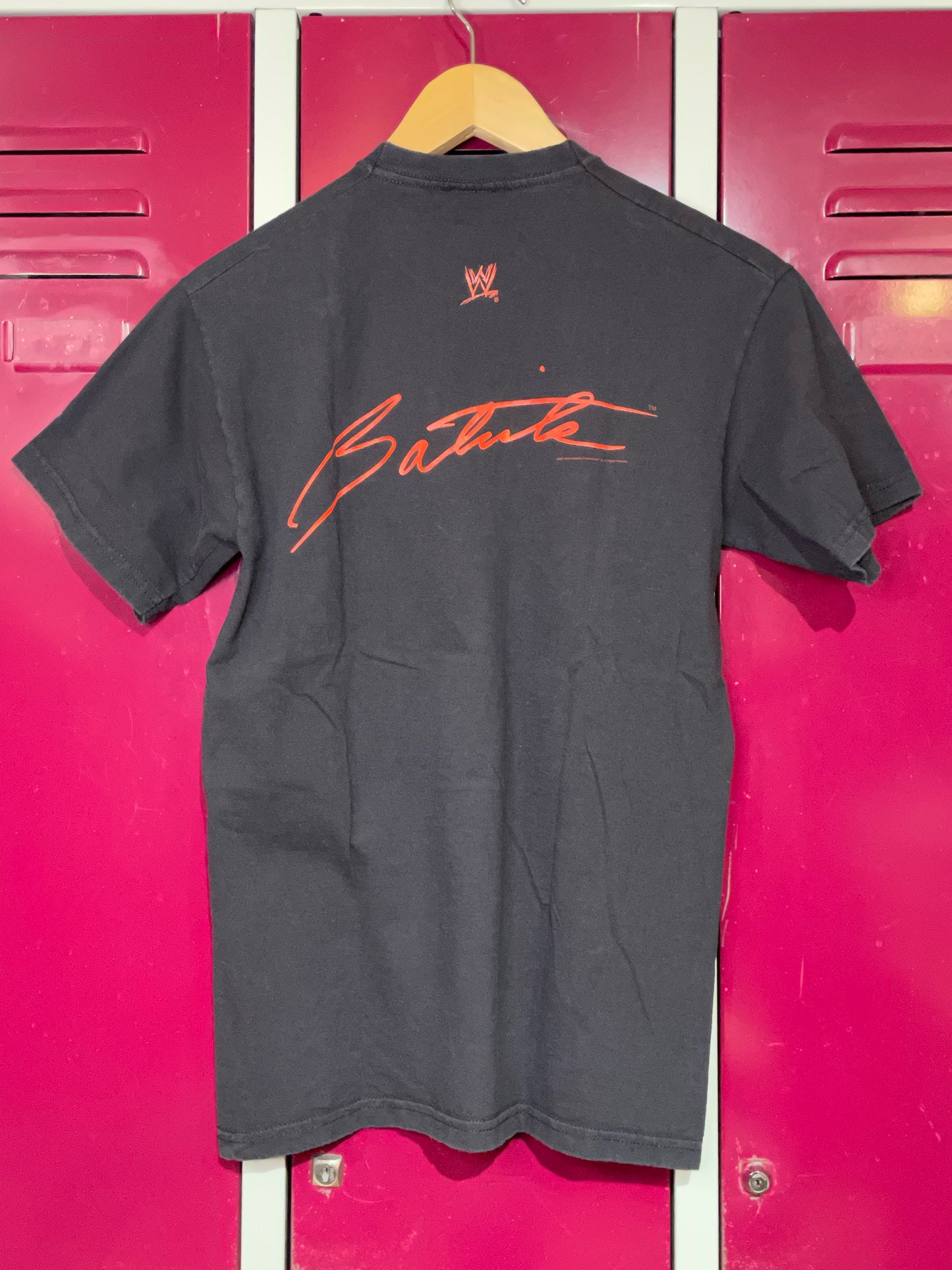 WWE DAVID BATISTA SIGNATURE 2007 T-SHIRT SZ: S