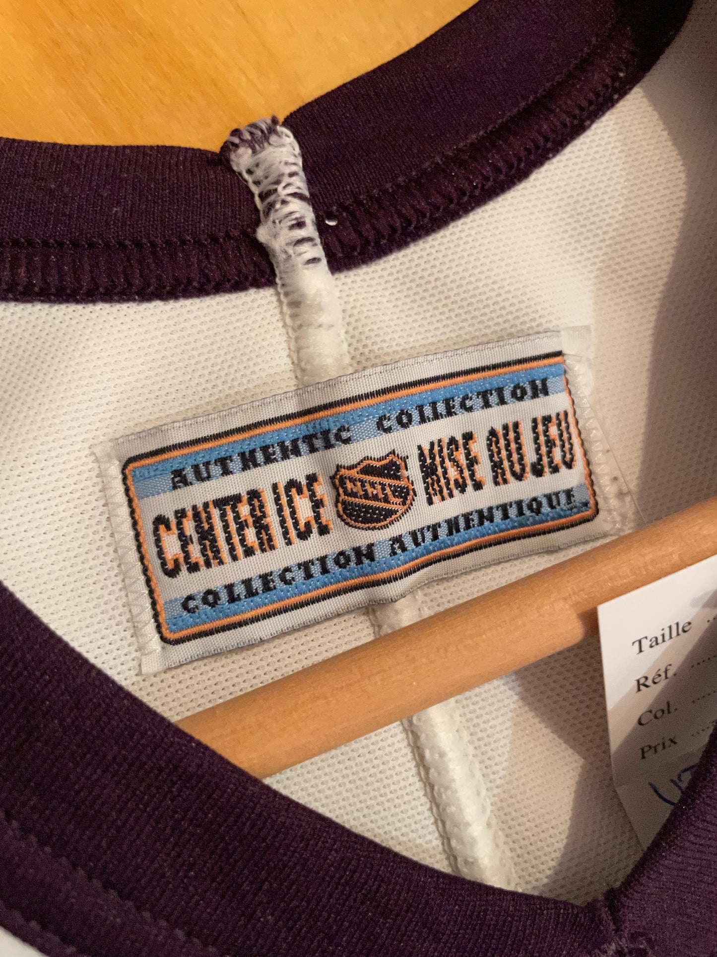 VINTAGE ANAHEIM MIGHTY DUCKS CCM CENTER ICE AUTHENTIC SZ: 48