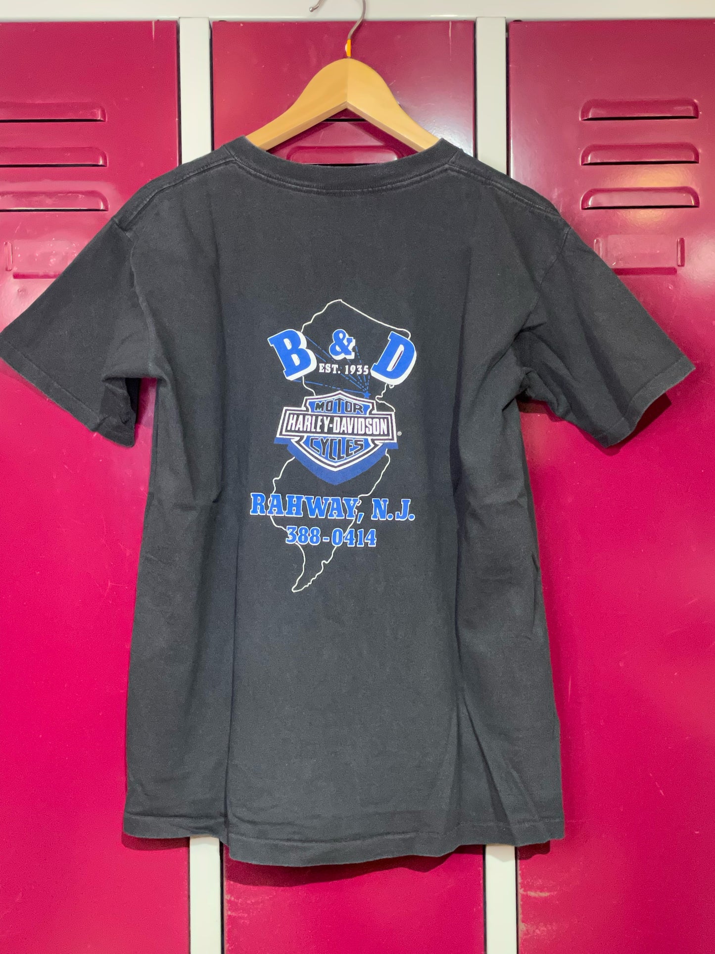 VINTAGE 1995 MONUMENTAL HARLEY DAVIDSON MOTOR CYCLES T-SHIRT SZ: M