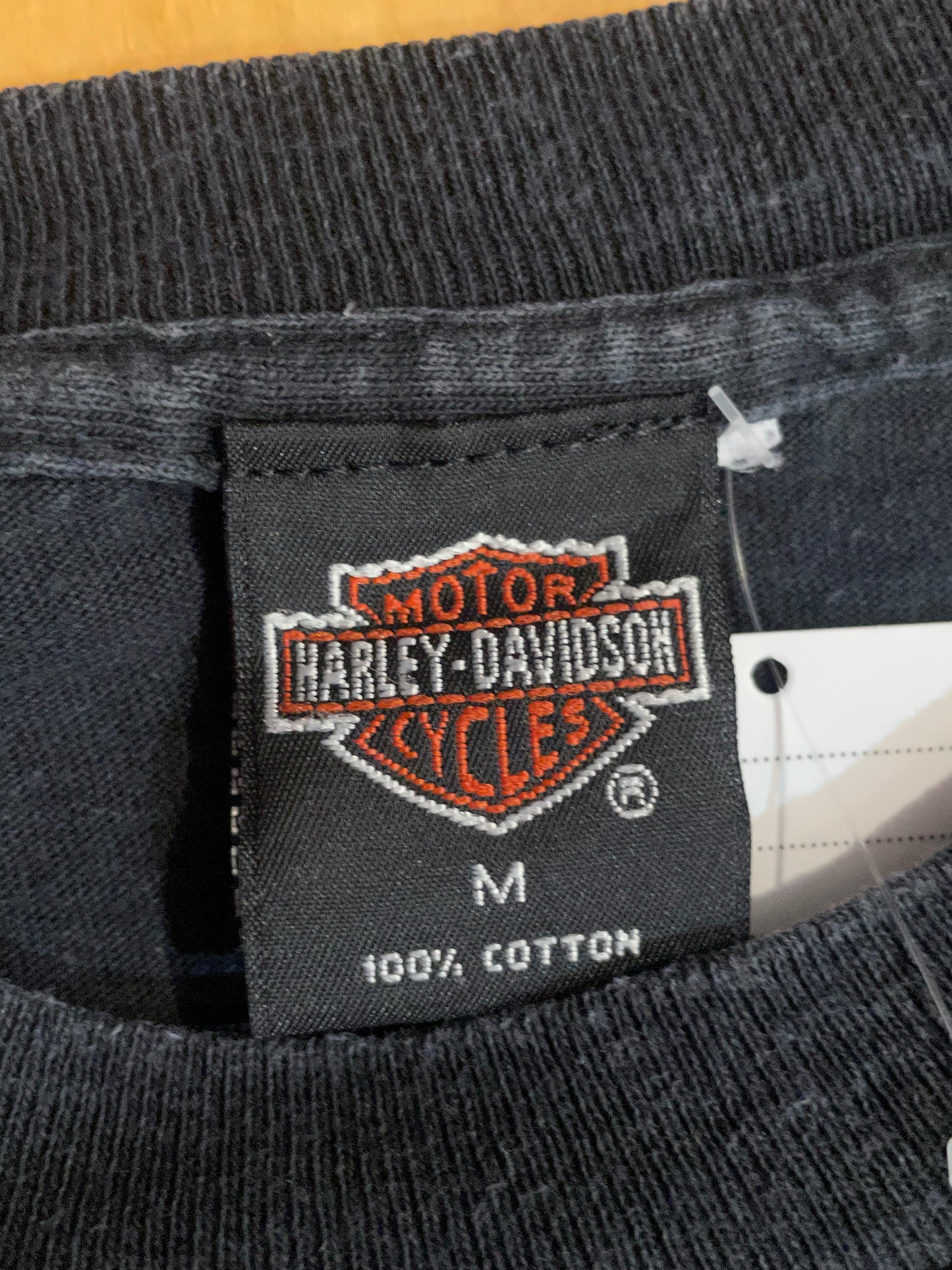 VINTAGE 1995 MONUMENTAL HARLEY DAVIDSON MOTOR CYCLES T-SHIRT SZ: M