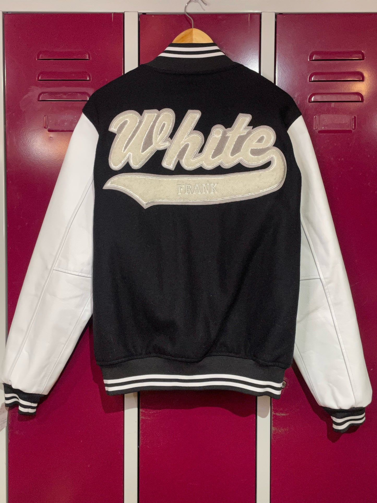 THE FIRST REAL BRAND BRAND NEW VARSITY JACKET SZ: L
