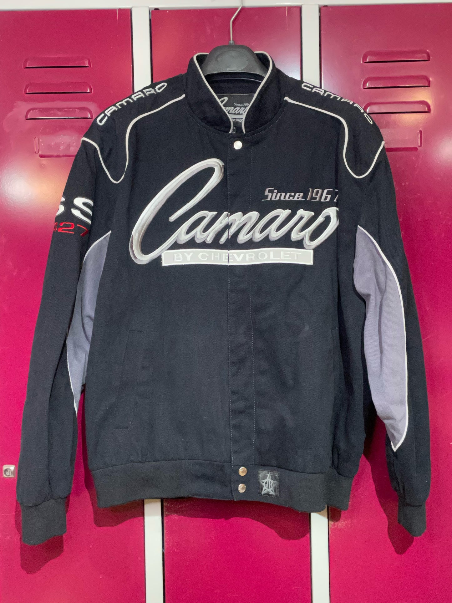 CHEVROLET CAMARO RACING EMBROIDERED JH DESIGN JACKET SZ: XL