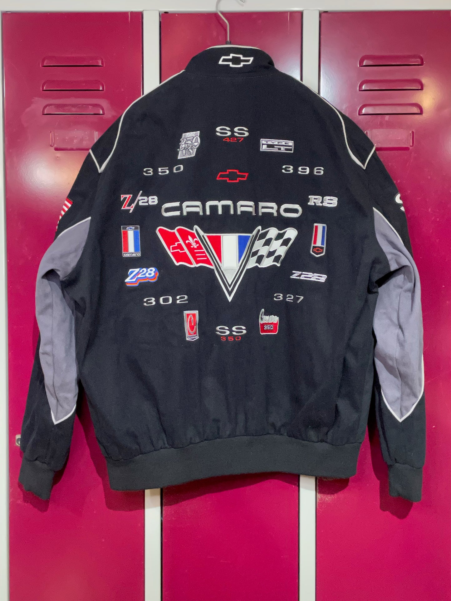 CHEVROLET CAMARO RACING EMBROIDERED JH DESIGN JACKET SZ: XL