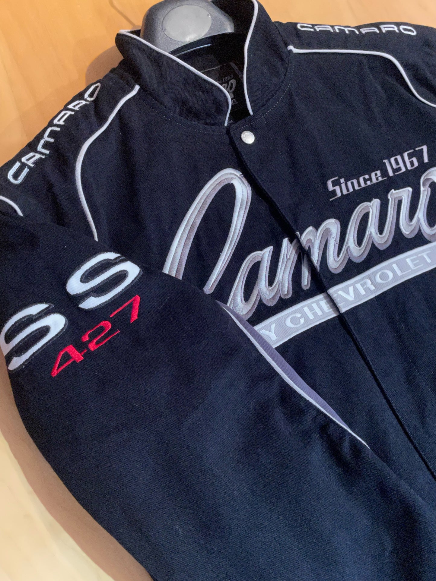 CHEVROLET CAMARO RACING EMBROIDERED JH DESIGN JACKET SZ: XL