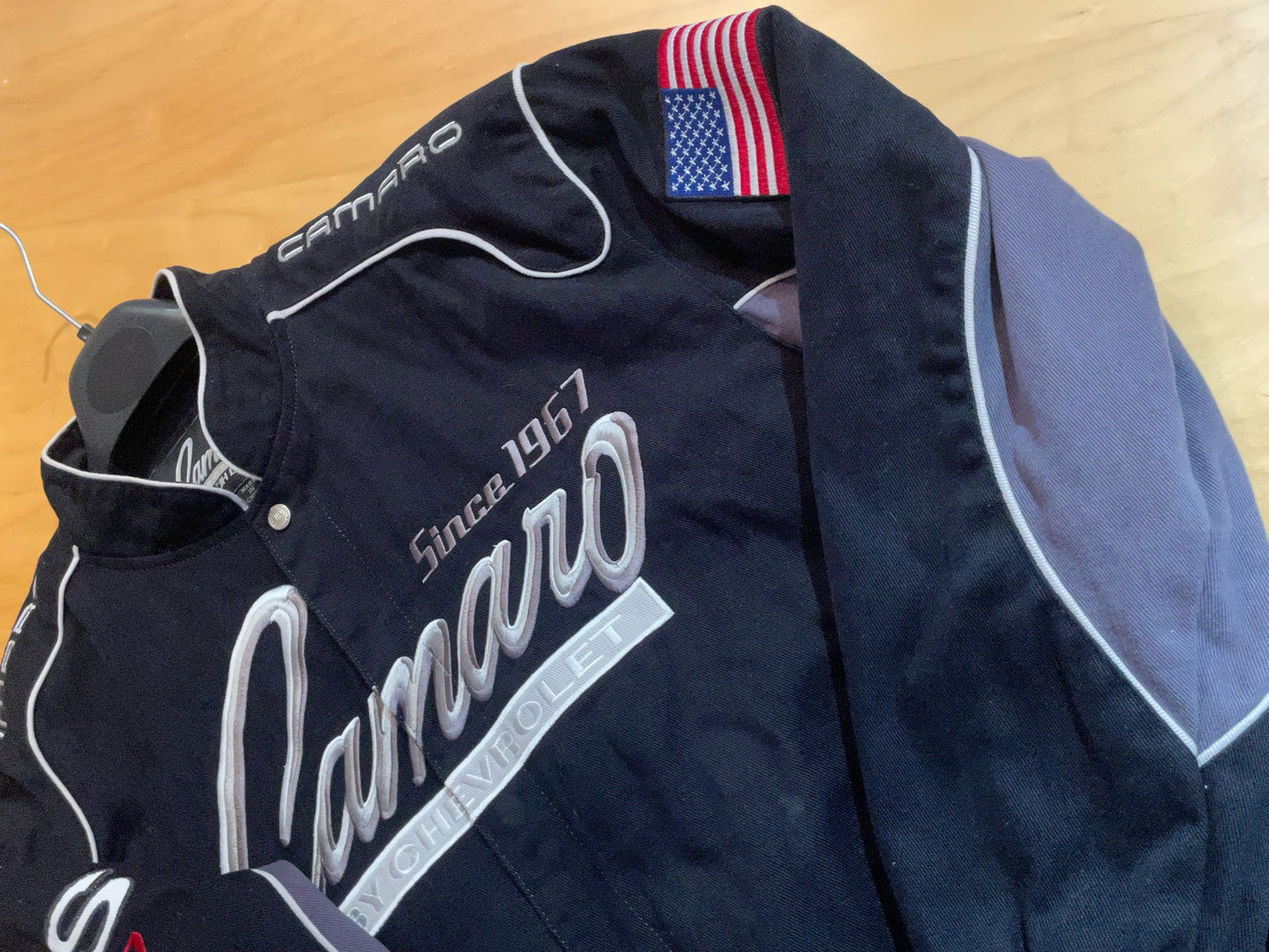 CHEVROLET CAMARO RACING EMBROIDERED JH DESIGN JACKET SZ: XL