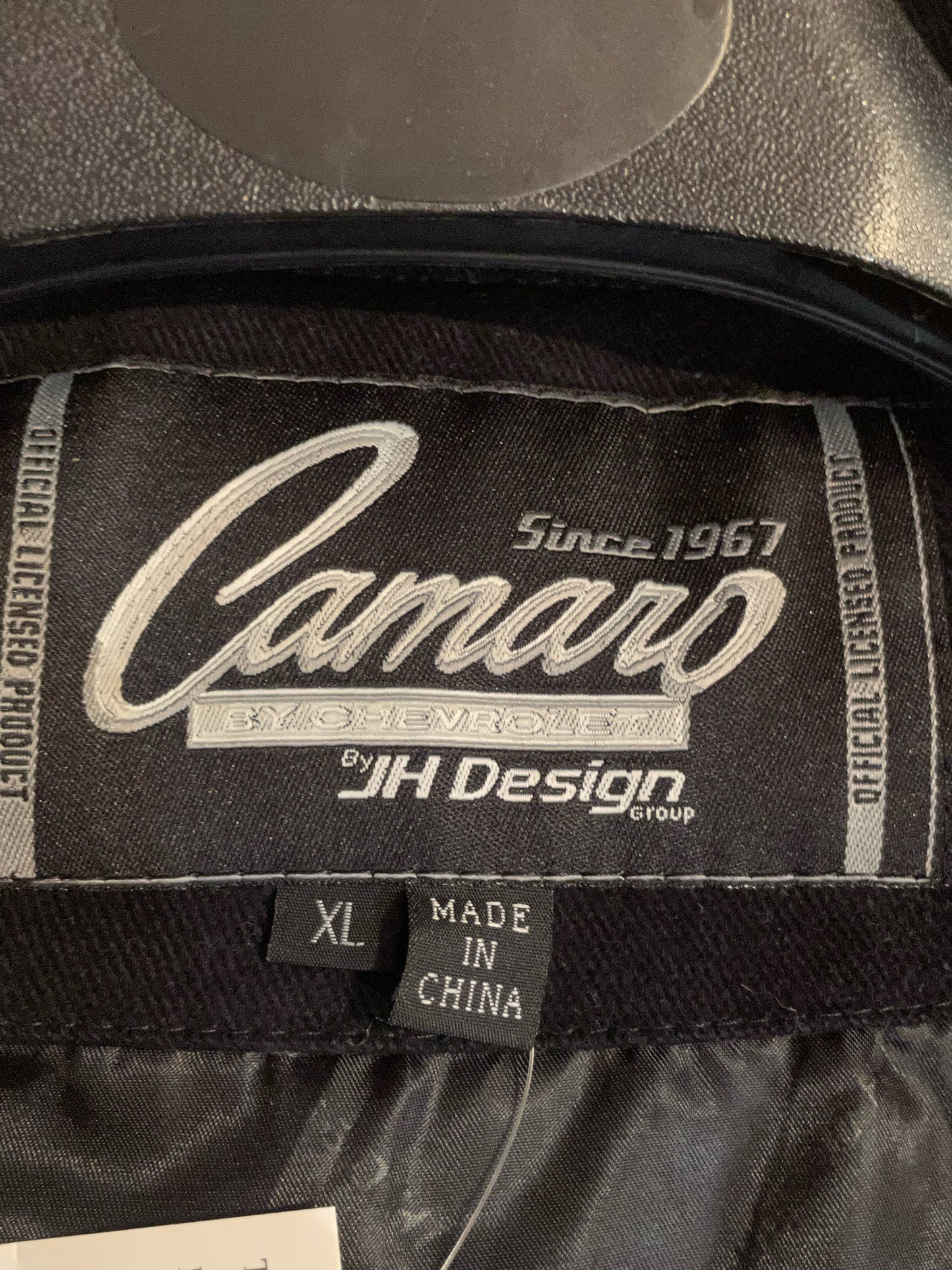 CHEVROLET CAMARO RACING EMBROIDERED JH DESIGN JACKET SZ: XL