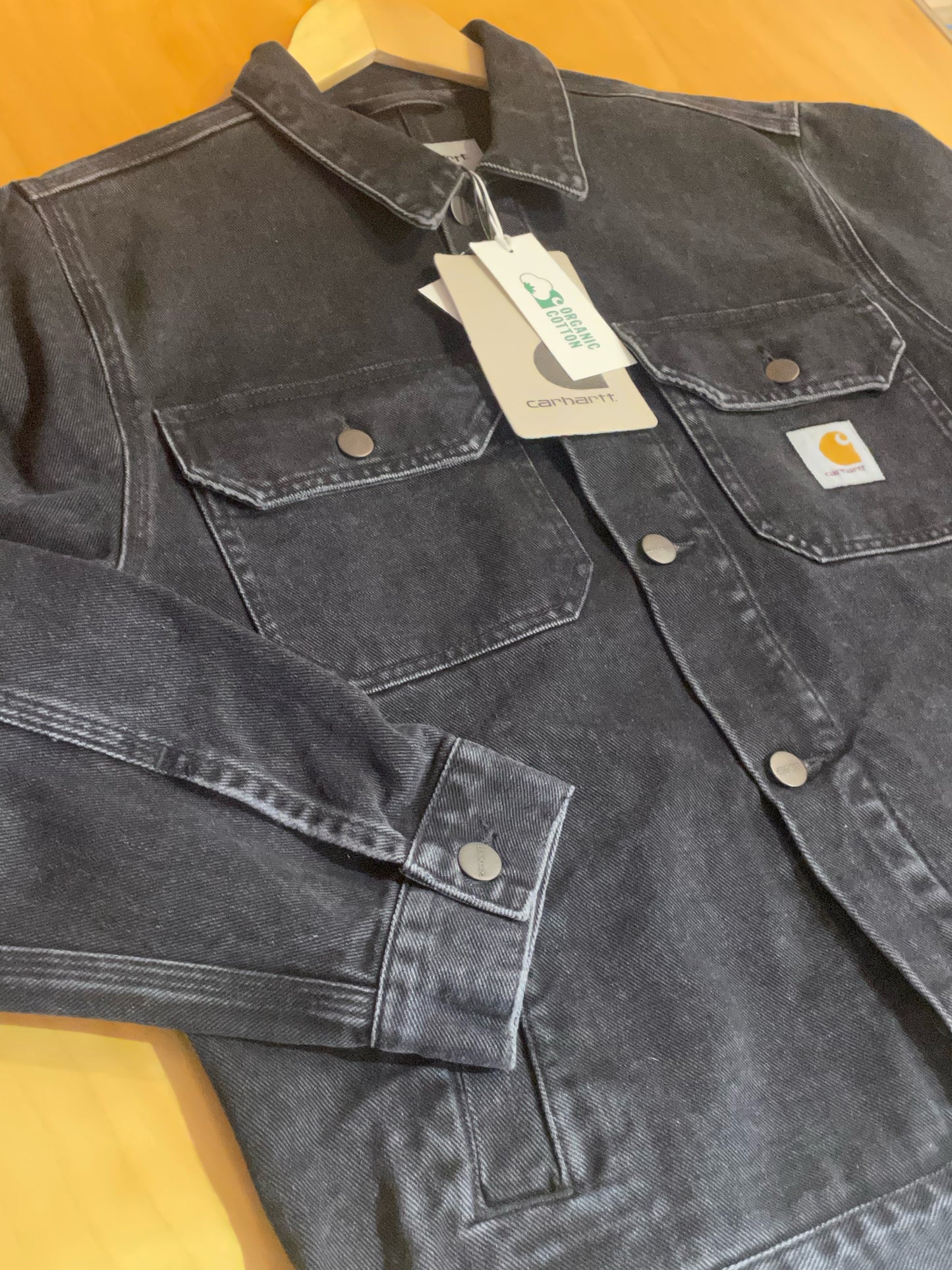 "BRAND NEW" CARHARRT WIP SALEDO DENIM JACKET SZ: M