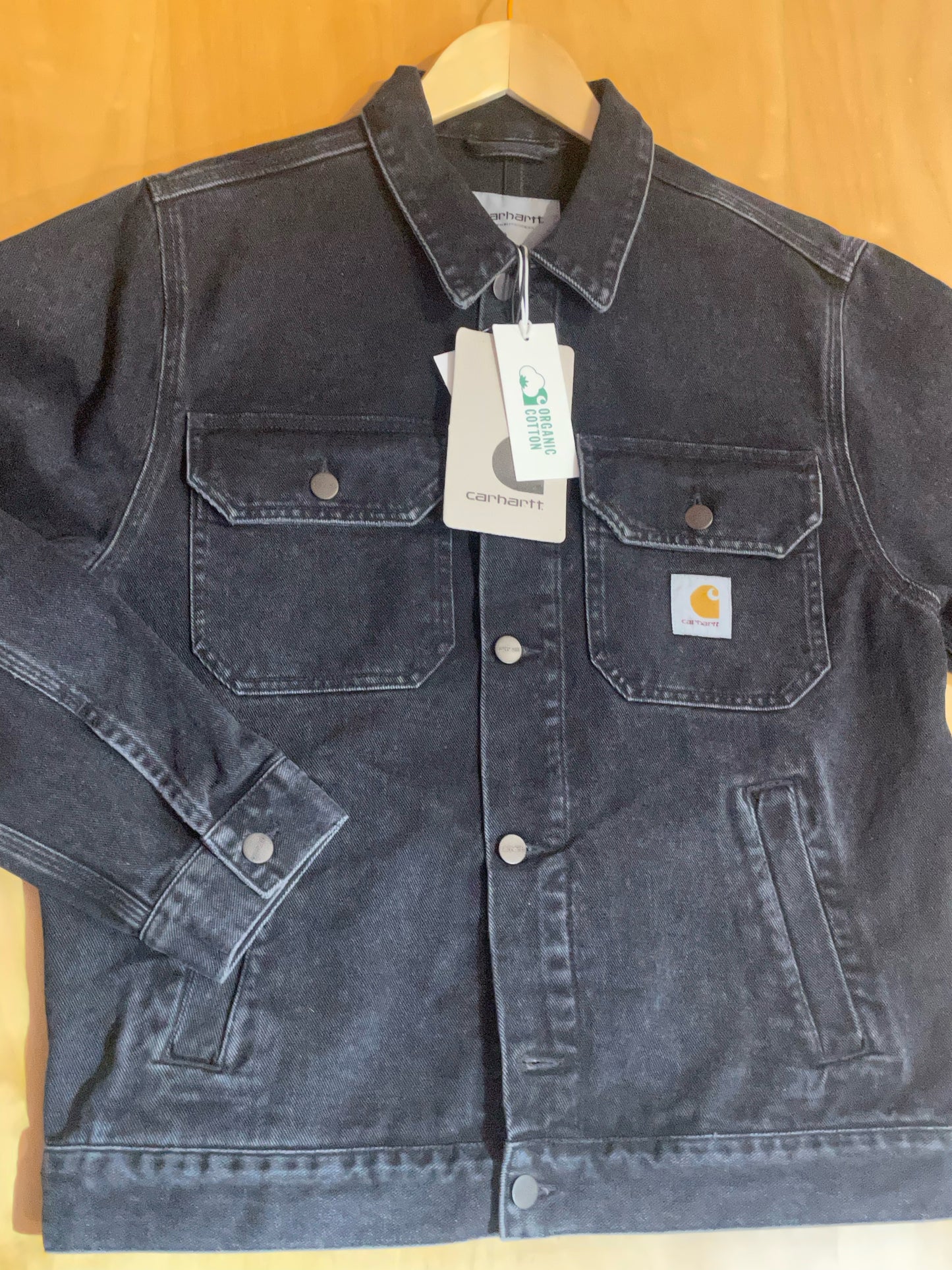 "BRAND NEW" CARHARRT WIP SALEDO DENIM JACKET SZ: M