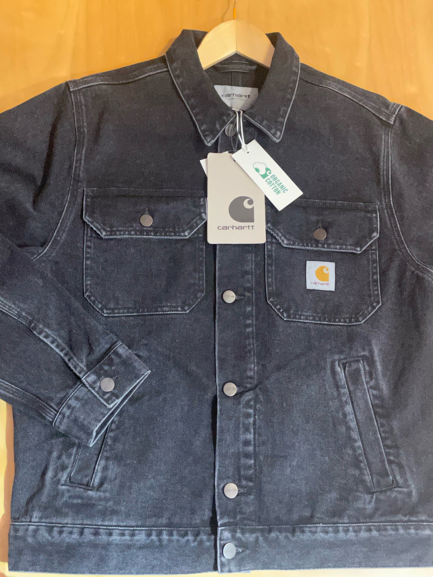 "BRAND NEW" CARHARRT WIP SALEDO DENIM JACKET SZ: M
