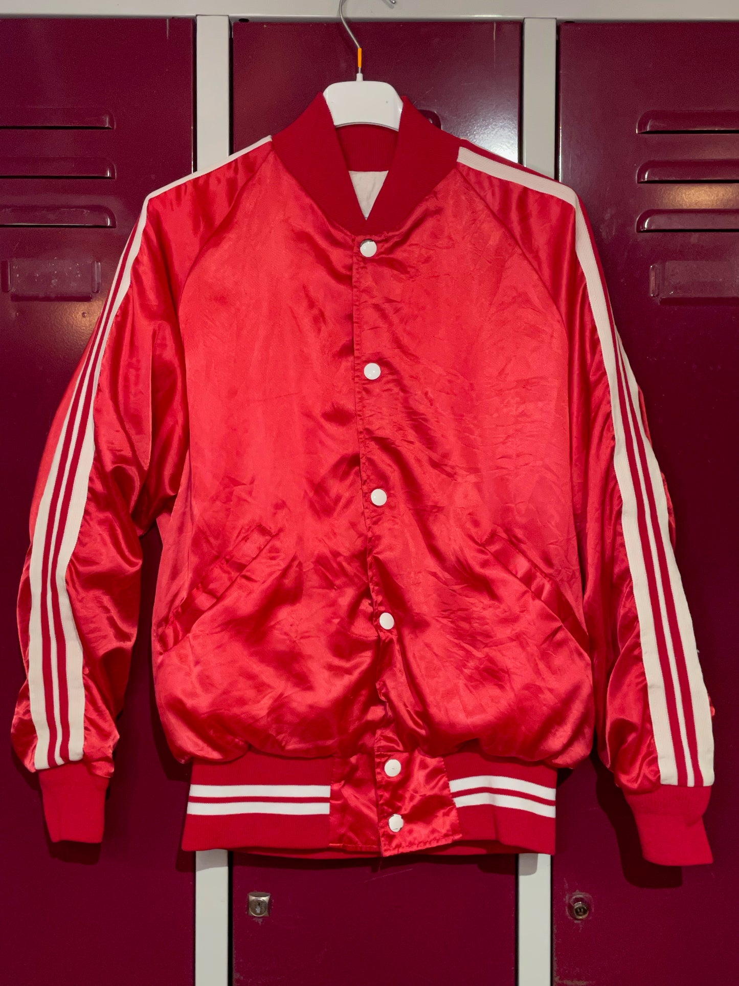 VINTAGE BIKE BY SOUTHERN ATHLETIC SATIN JACKET SZ: S