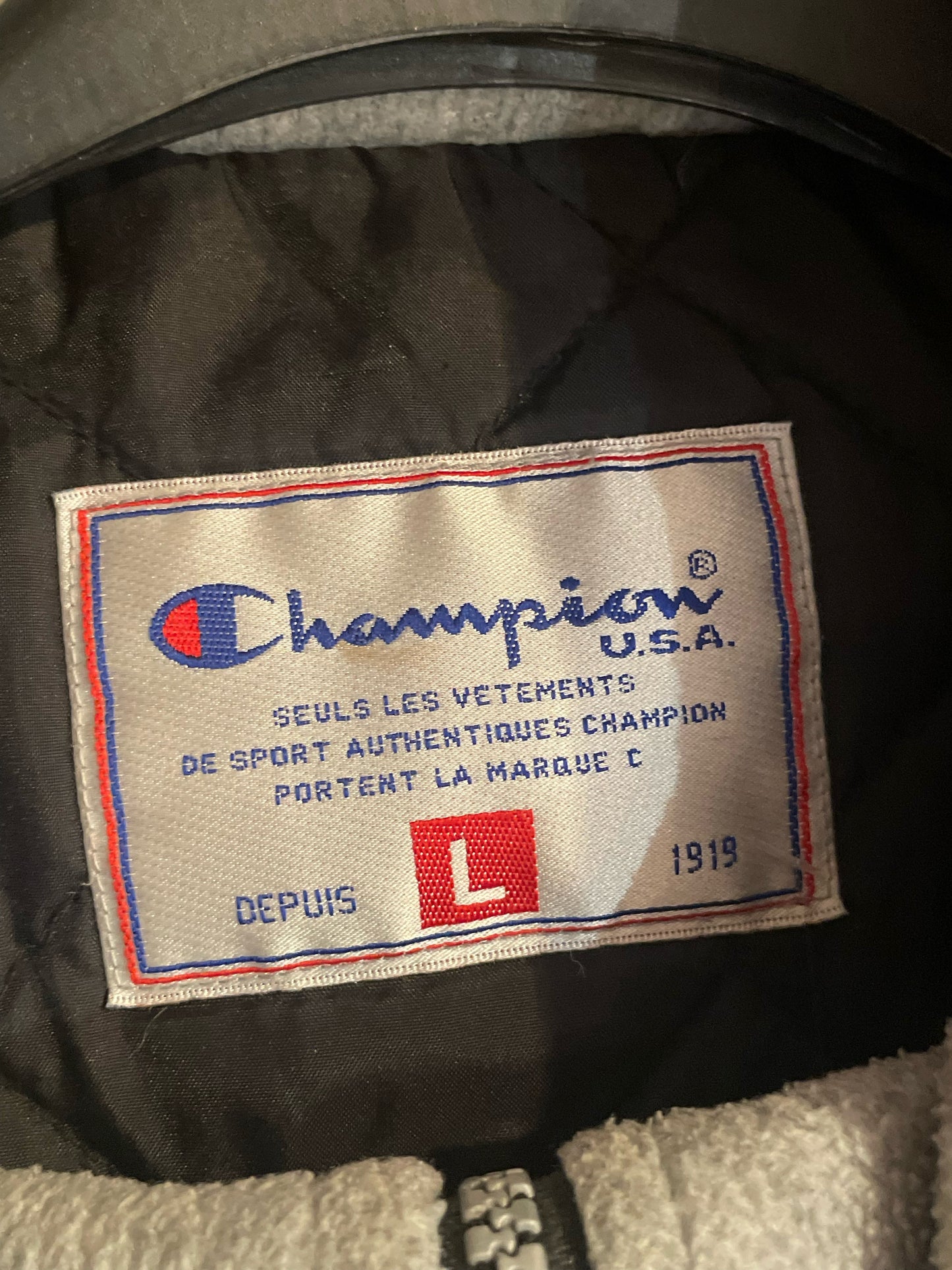 VINTAGE 90s CHAMPION WINDBREAKER JACKET  SZ: L