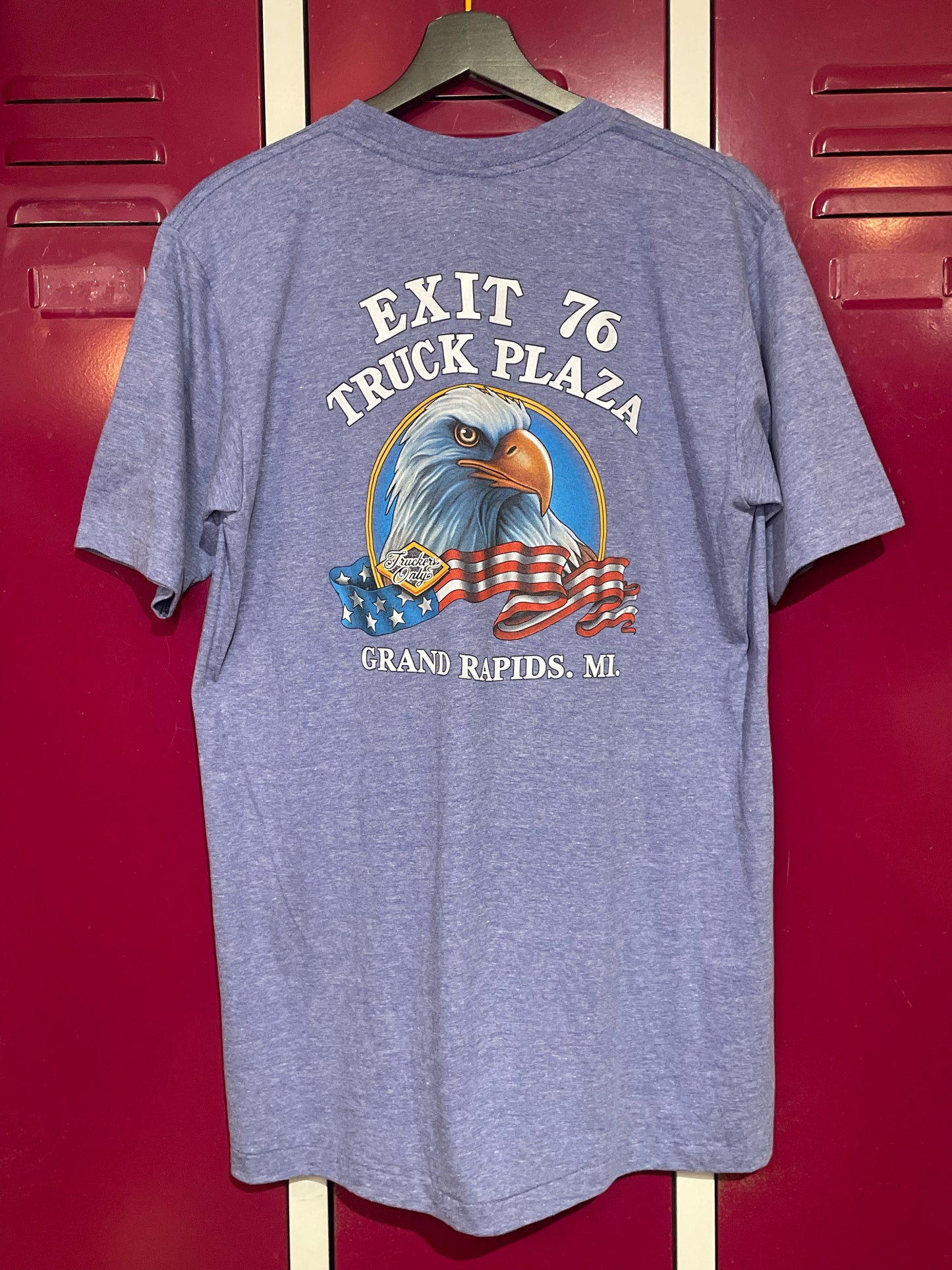 VINTAGE 90s 3D EMBLEM CHOPPERS BIKER T-SHIRT SZ: L