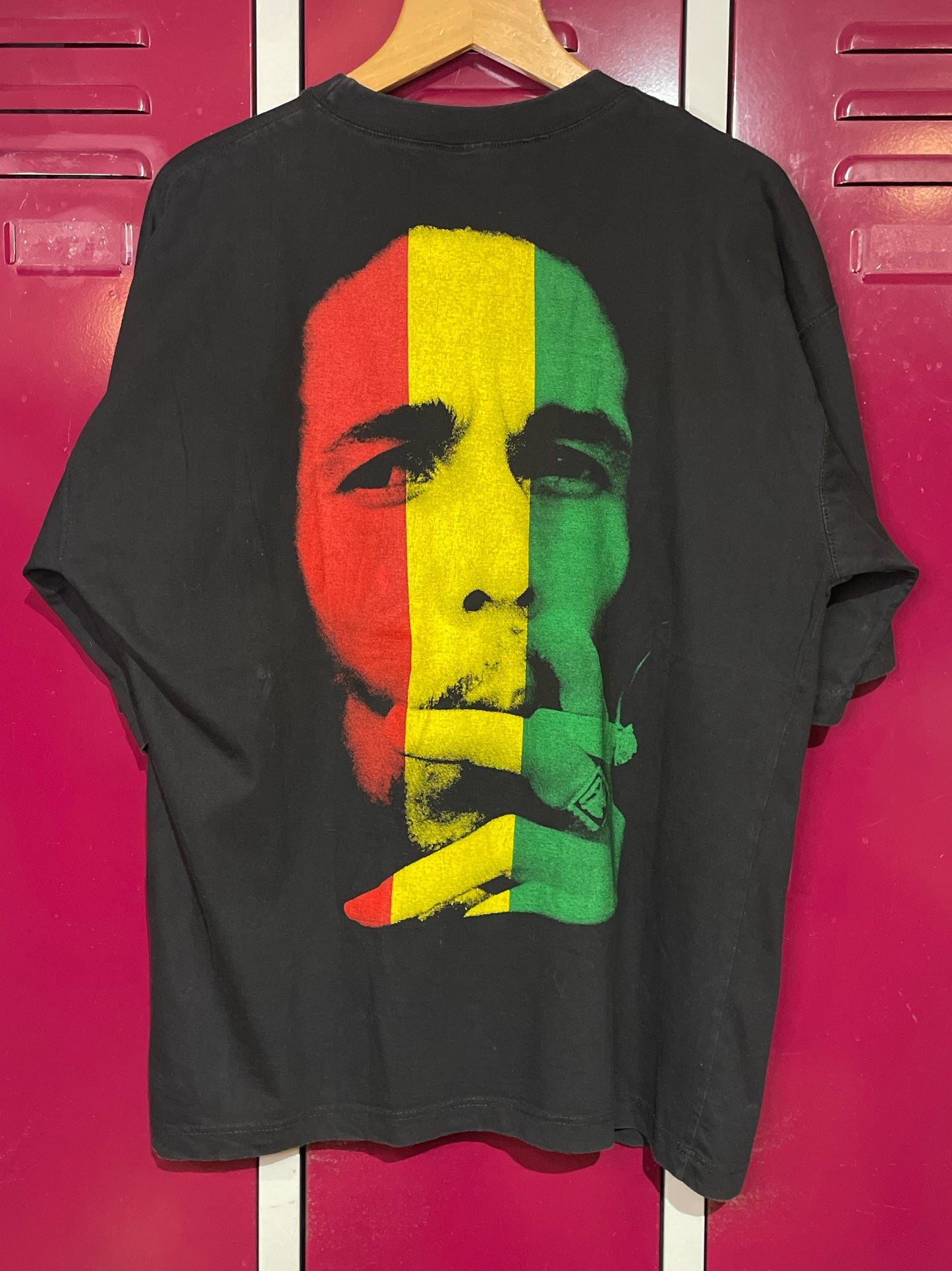 VINTAGE 90s BOB MARLEY "RASTA DREAM" T-SHIRT SZ: XL