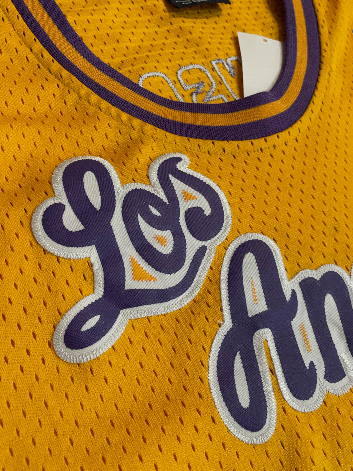 RETRO CHAMPION LOS ANGELES LAKERS "MAGIC JOHNSON" NBA JERSEY SZ: XXL