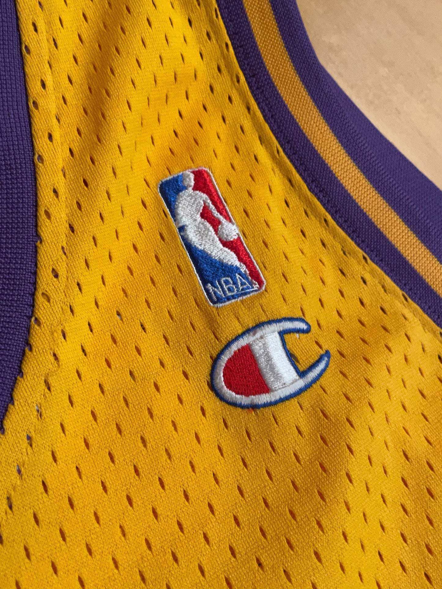 RETRO CHAMPION LOS ANGELES LAKERS "MAGIC JOHNSON" NBA JERSEY SZ: XXL