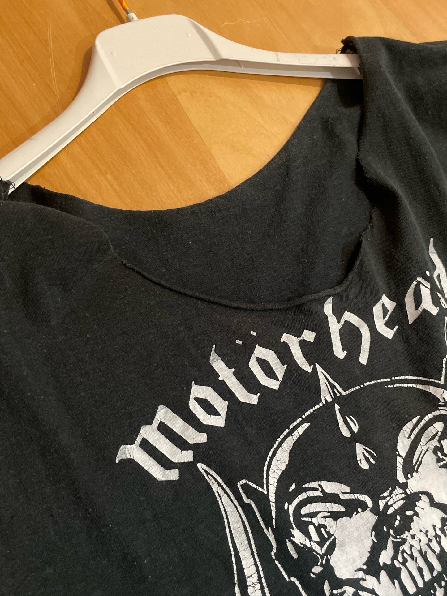 VINTAGE 90S MOTORHEAD ENGLAND CUT-OFF MUSICBAND T-SHIRT SZ: M