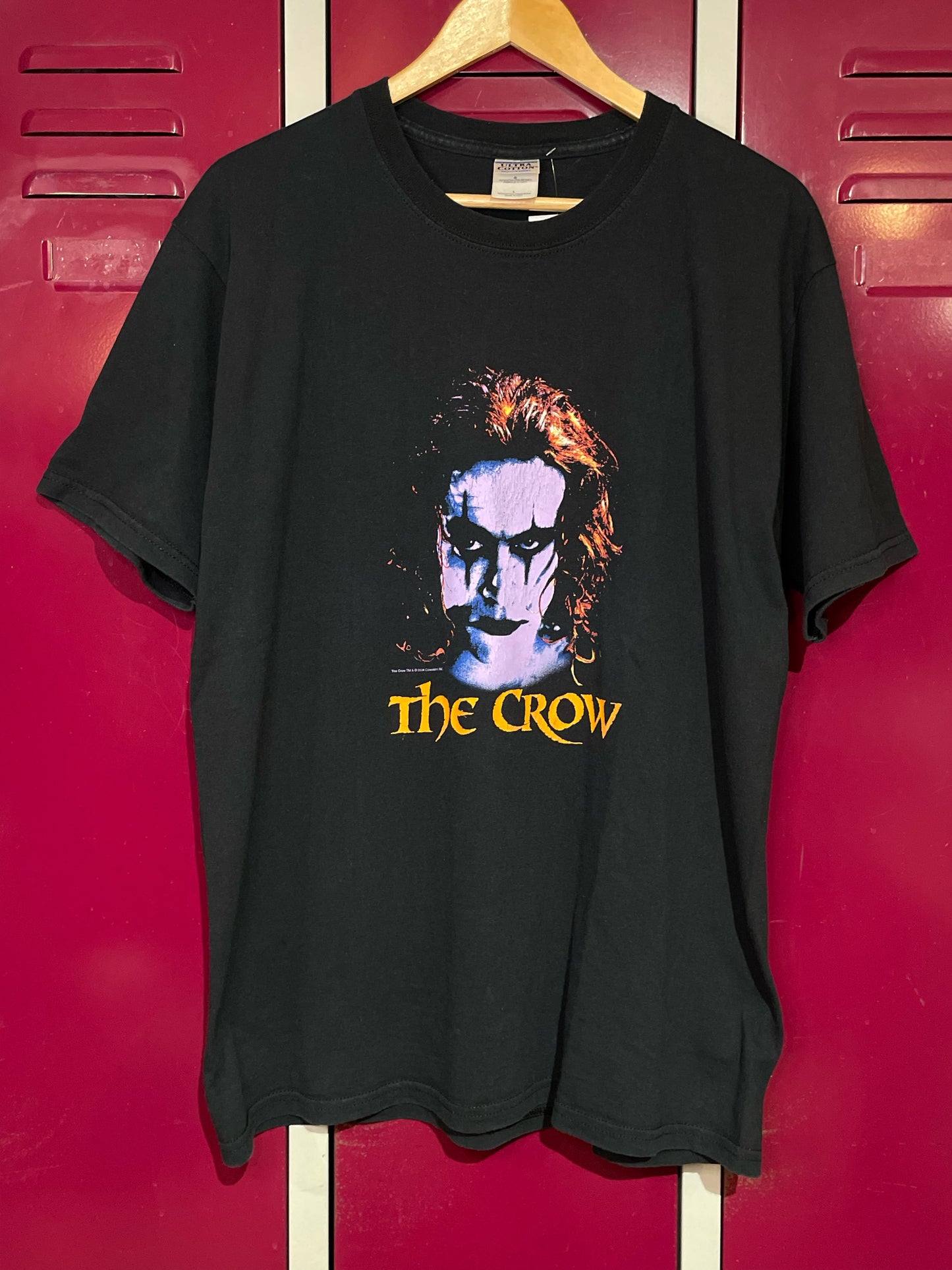 THE CROW "BRANDON LEE" MOVIE T-SHIRT  SZ: L