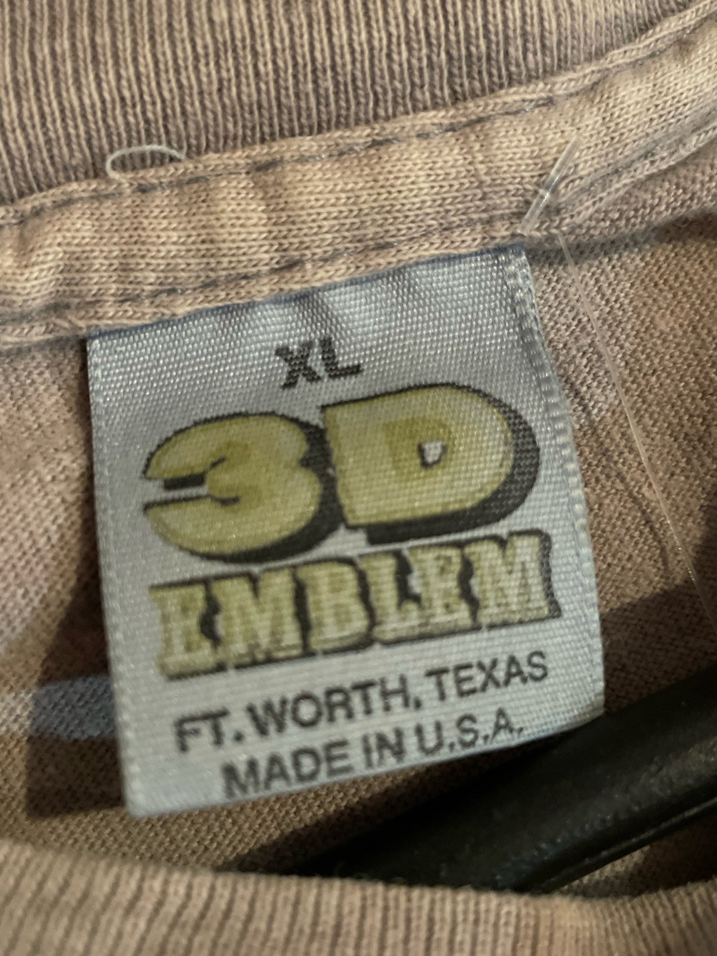 VINTAGE 1990 3D EMBLEM HARLEY DAVIDSON MOTORCYCLES T-SHIRT  SZ: XL