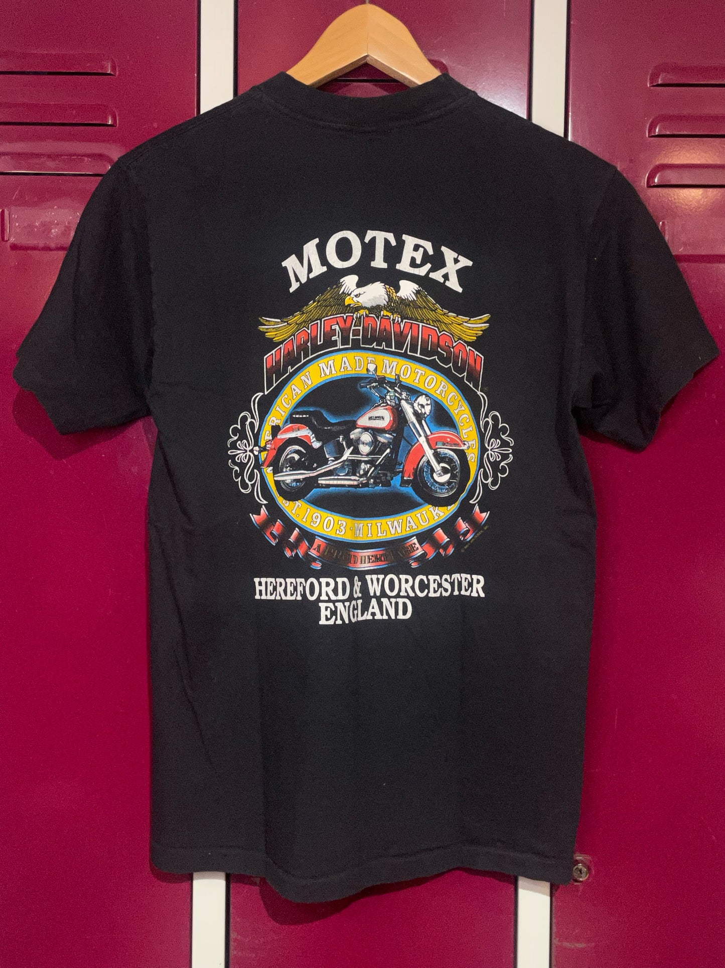 VINTAGE 1991 HARLEY DAVIDSON "COUNTRYSIDE" MOTORCYCLES T-SHIRT  SZ: M