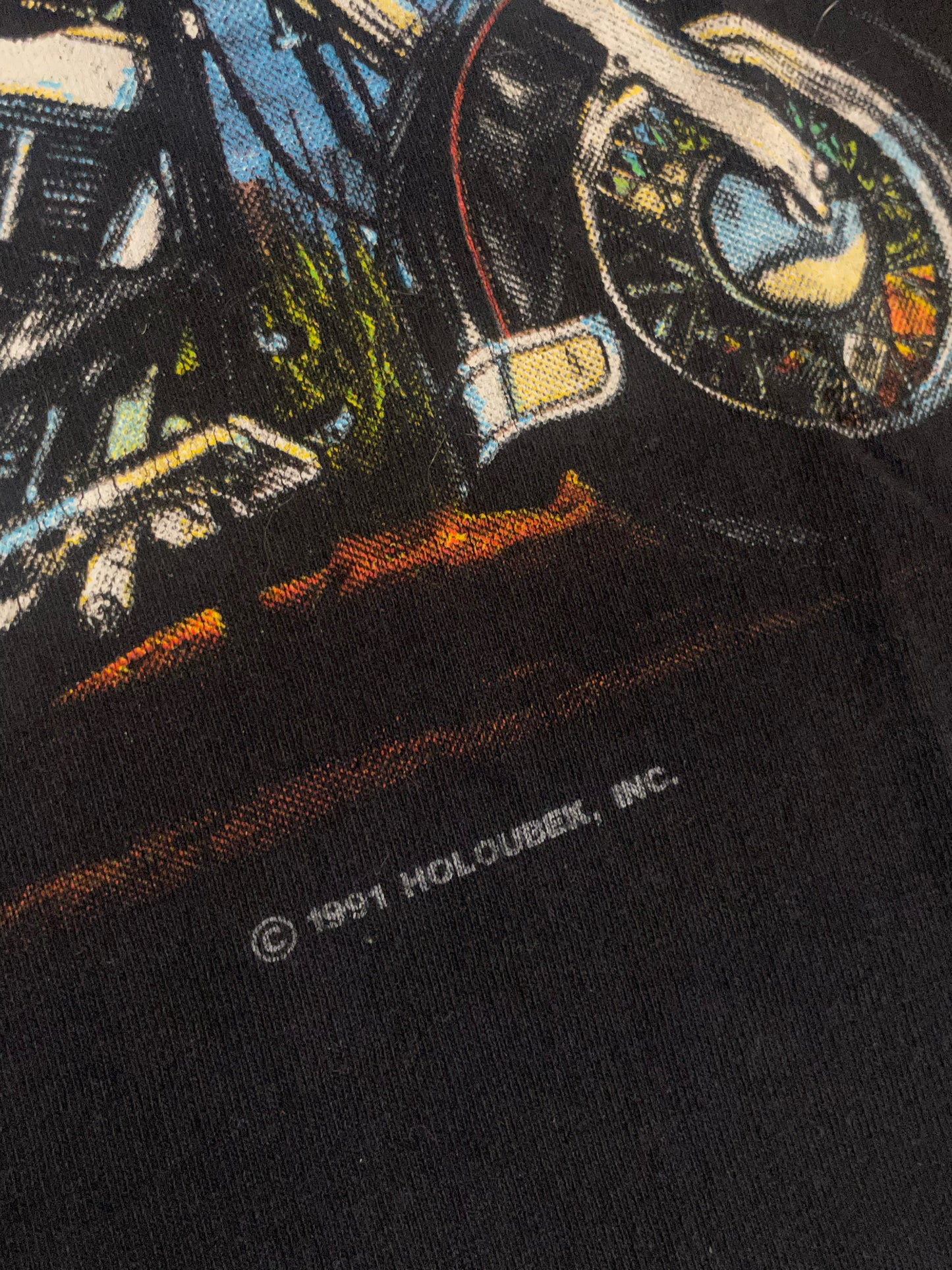 VINTAGE 1991 HARLEY DAVIDSON "COUNTRYSIDE" MOTORCYCLES T-SHIRT  SZ: M