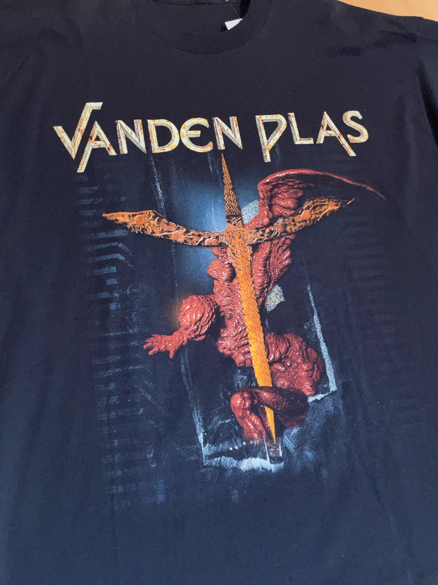 VINTAGE 1997 VANDEN PLAS "THE GOD THING" MUSIC BAND T-SHIRT SZ: XL