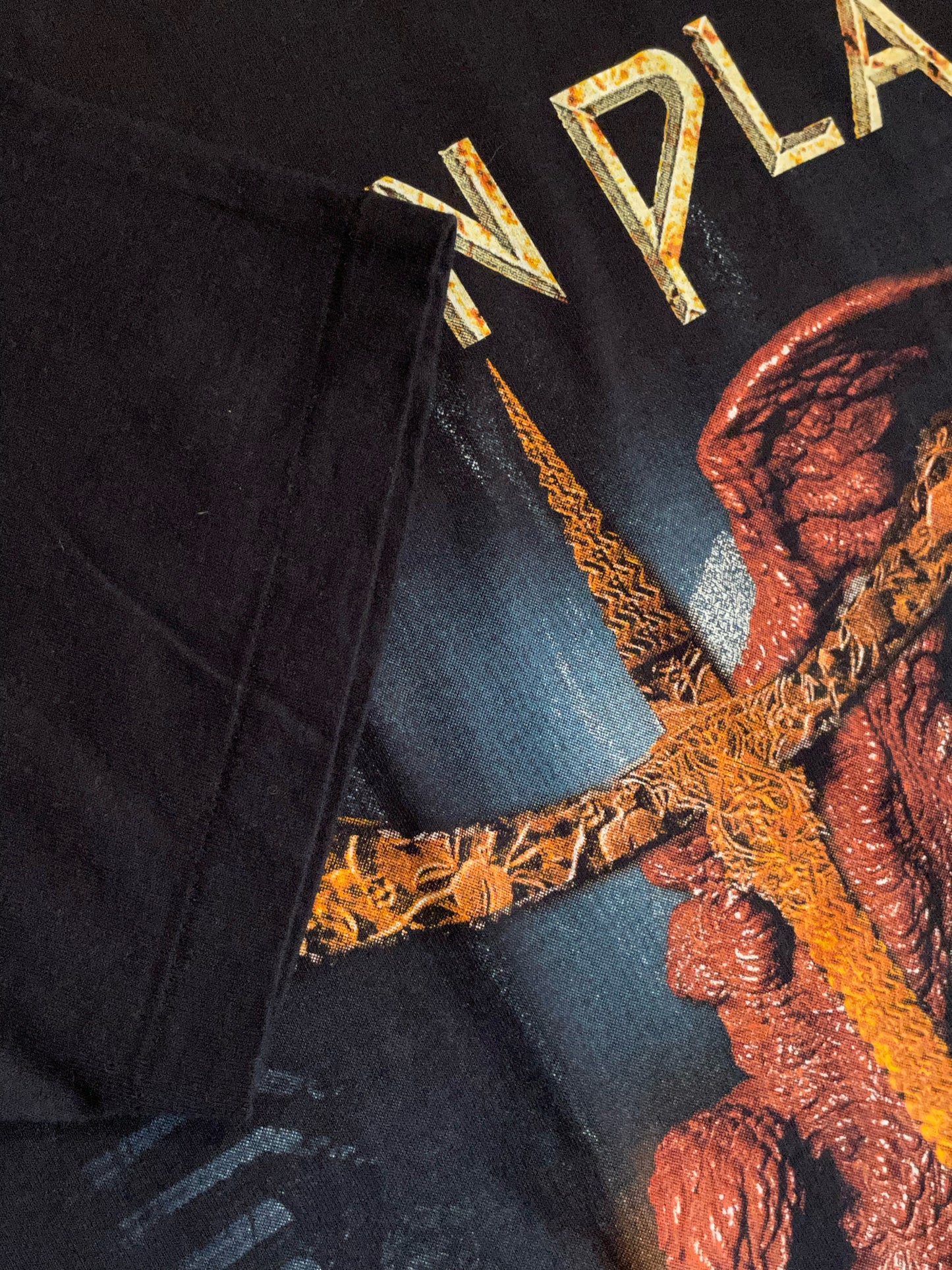 VINTAGE 1997 VANDEN PLAS "THE GOD THING" MUSIC BAND T-SHIRT SZ: XL