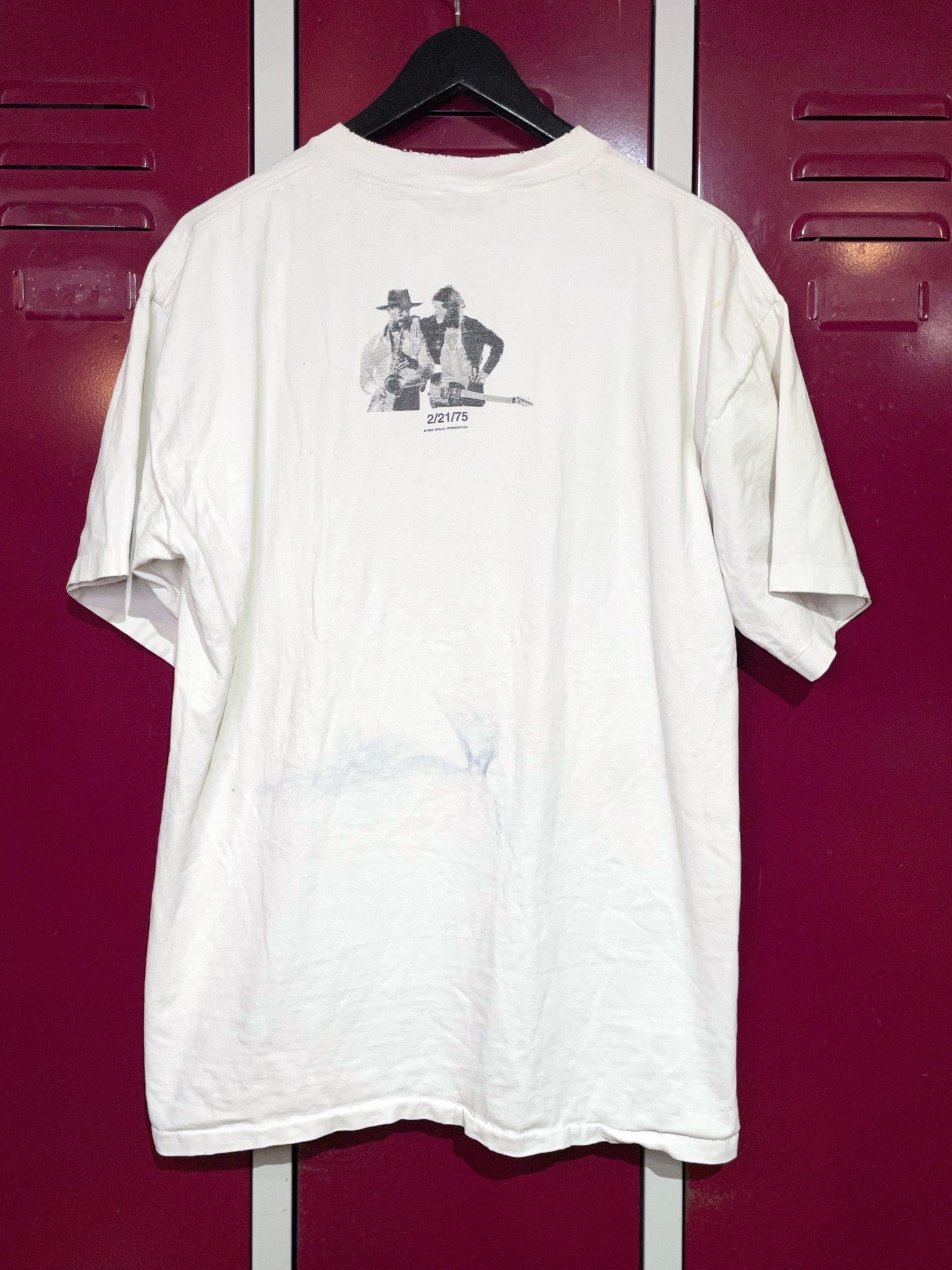 VINTAGE 1999 BRUCE SPRINGSTEEN MUSIC T-SHIRT SZ: XL