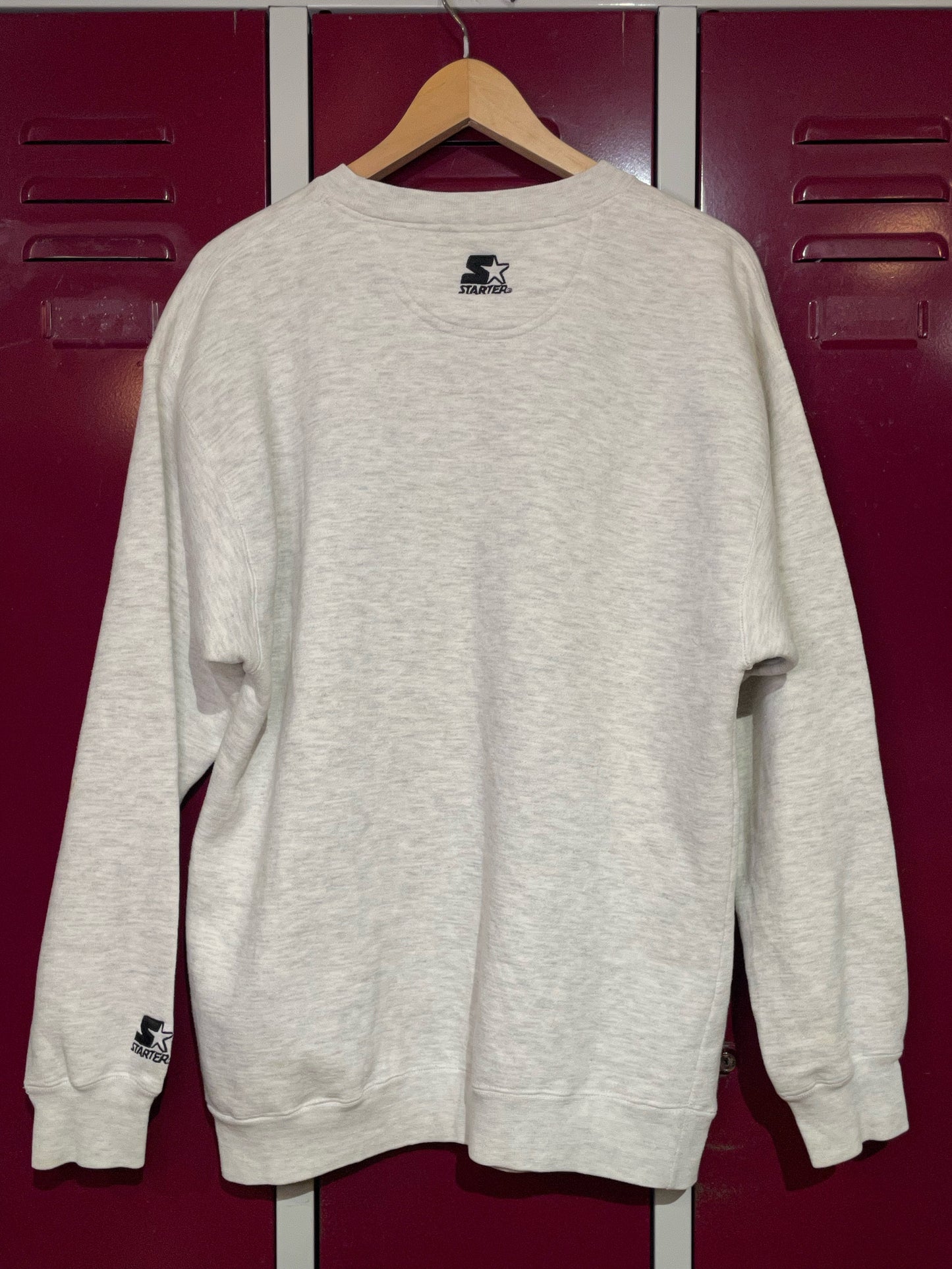 VINTAGE 90s STARTER CHICAGO BLACKHAWKS NHL CREWNECK SWEATSHIRT SZ: L