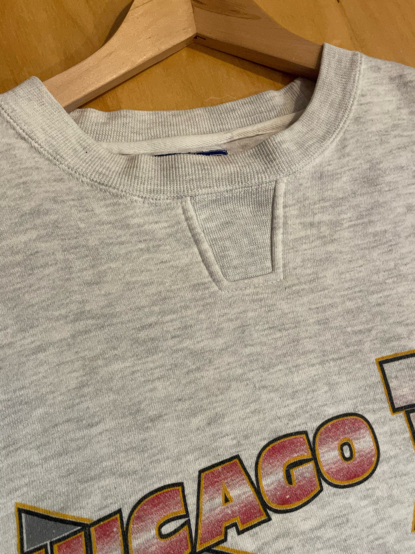 VINTAGE 90s STARTER CHICAGO BLACKHAWKS NHL CREWNECK SWEATSHIRT SZ: L